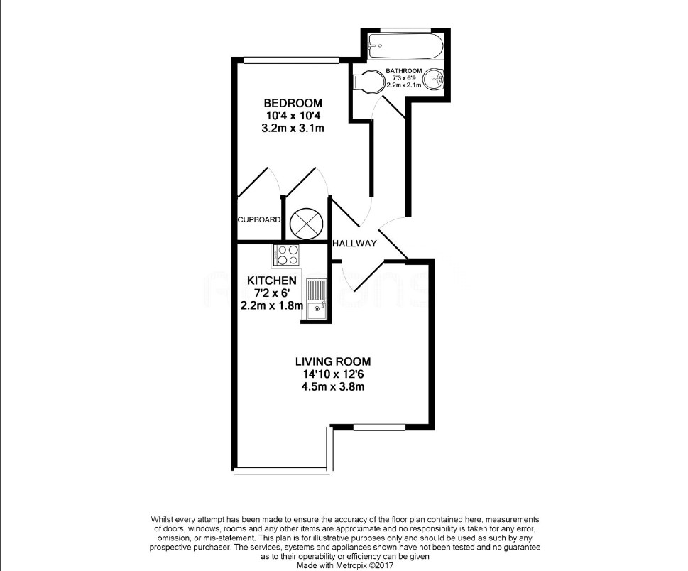 3, Elizabeth Court, Tilehurst floorplan
