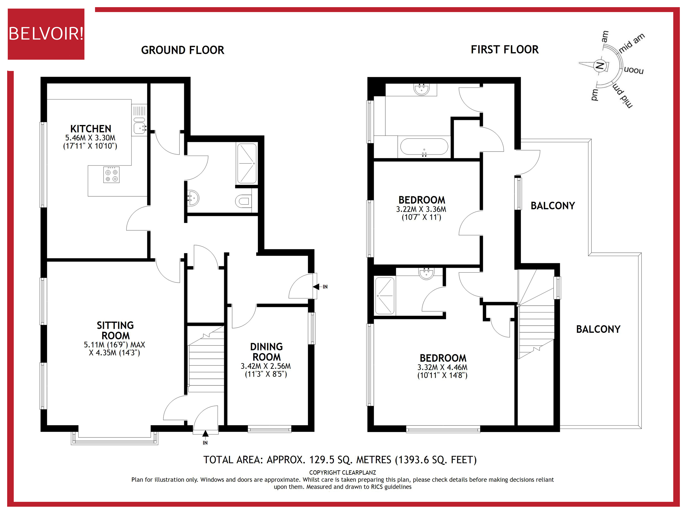 Lion House, Village Street, Upper Clatford floorplan