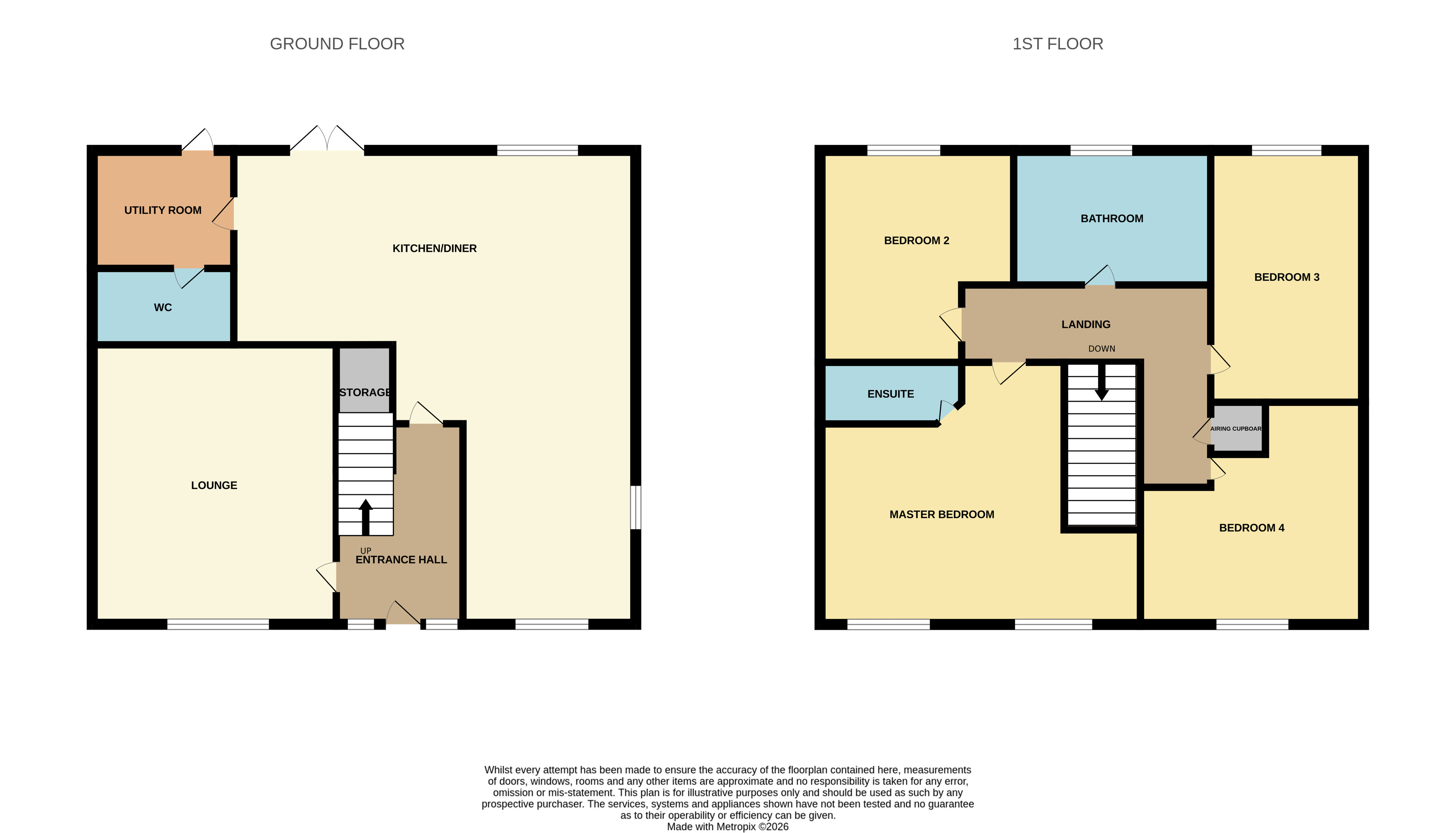 2, De Bary Road, Bedworth floorplan