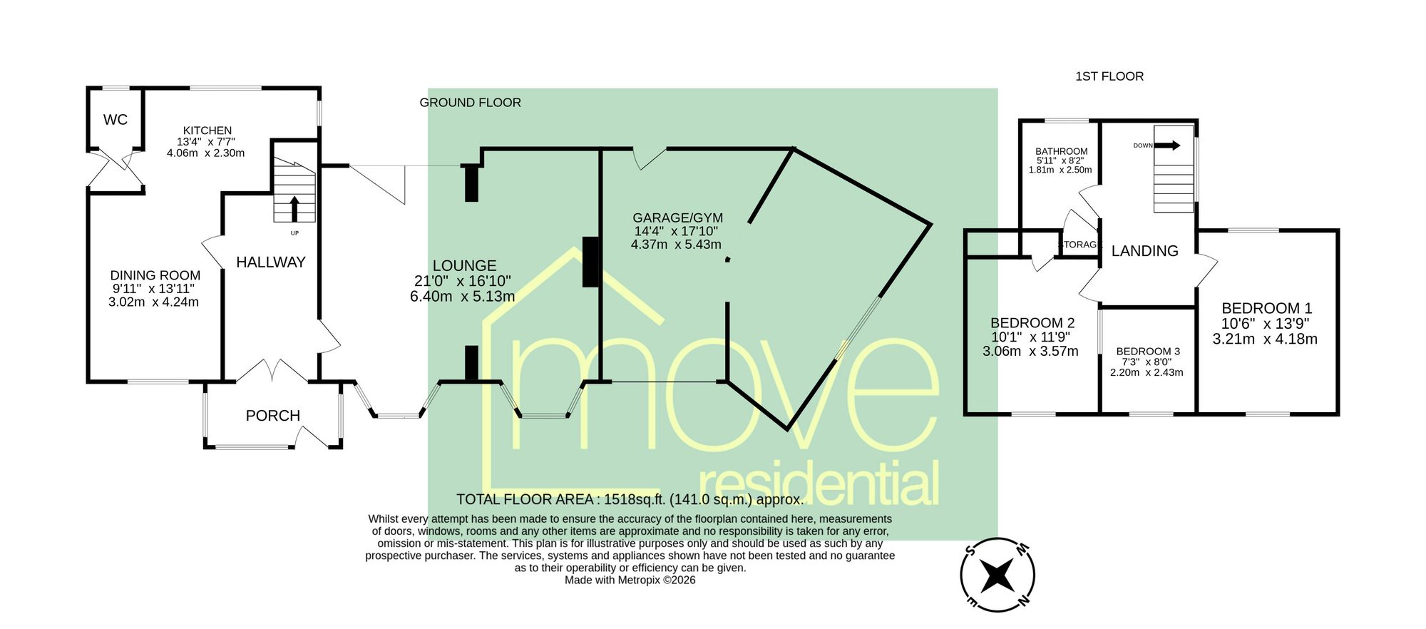 31 Telegraph Road, Wirral floorplan