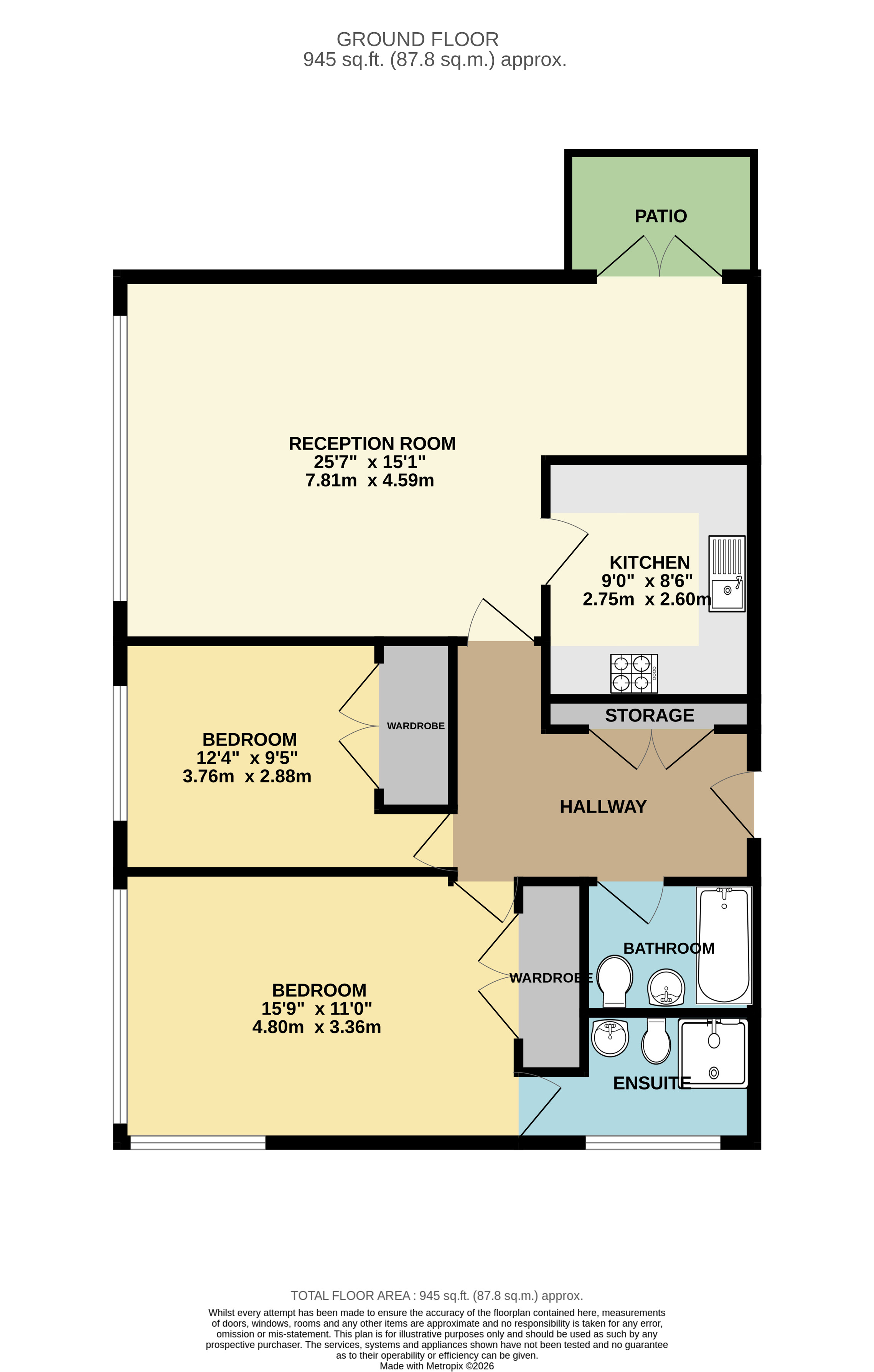 2 Ardmore,, Vicarage Road, Bristol floorplan
