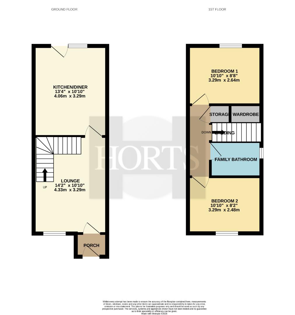 18, Park Close, Northampton floorplan