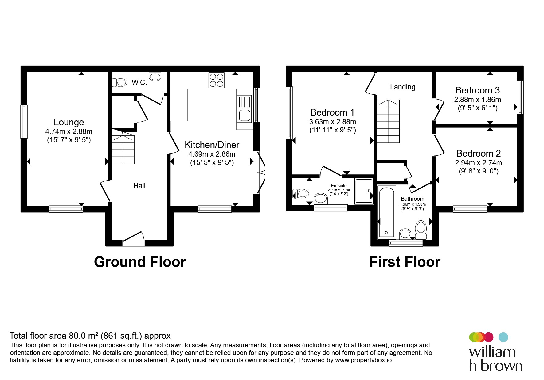 44, Folly Way, Barnsley floorplan
