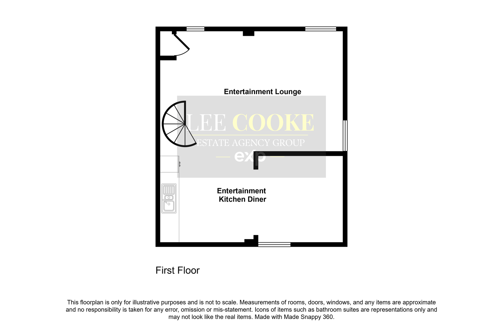 3, St. Thomas Priory, Stafford floorplan