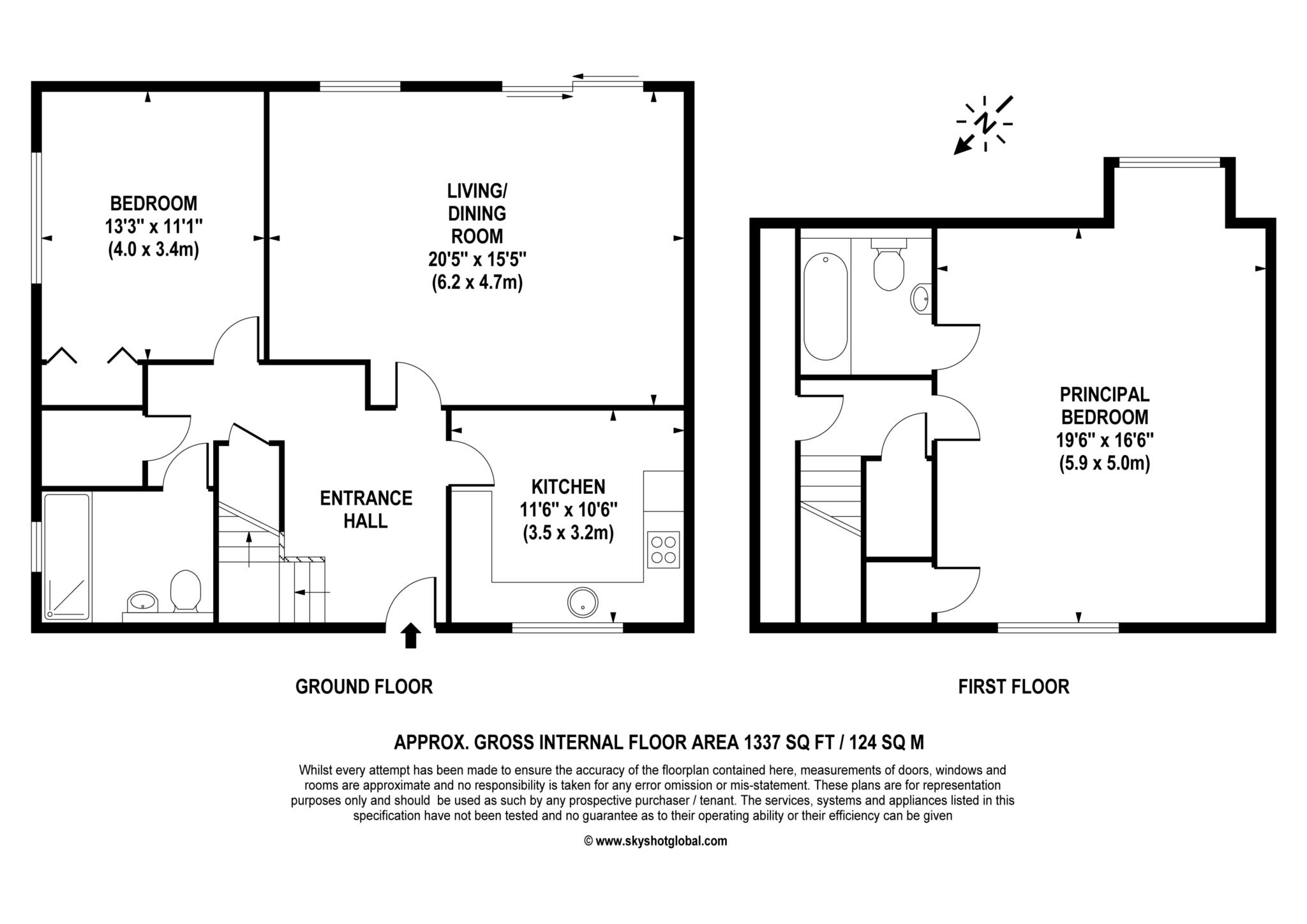 Ewell Court Avenue, Epsom KT19, 2 bedroom terraced house for sale