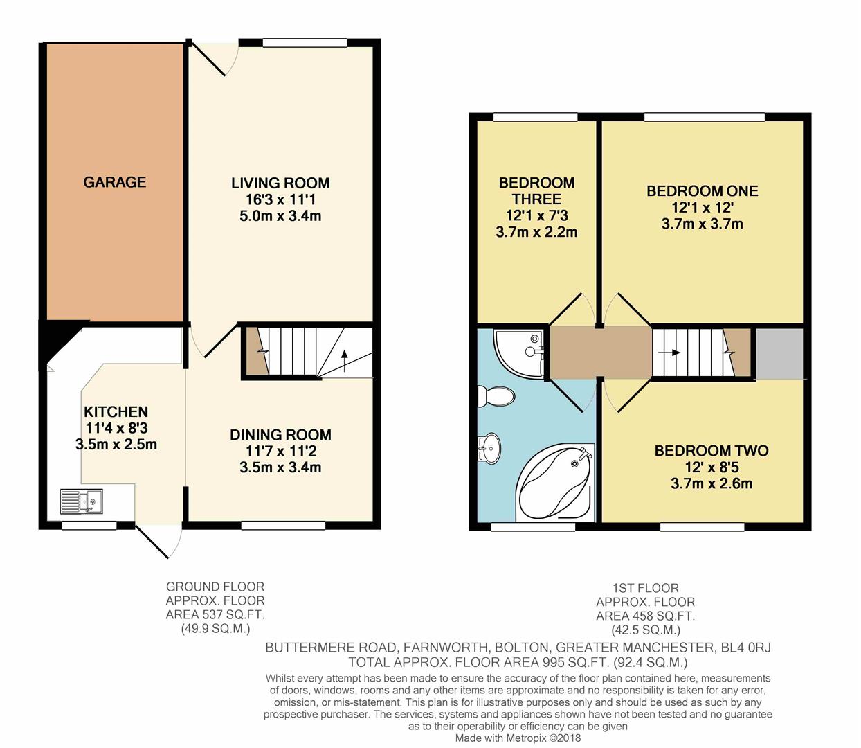 3 Bedrooms Semi-detached house for sale in Buttermere Road, Farnworth, Bolton BL4