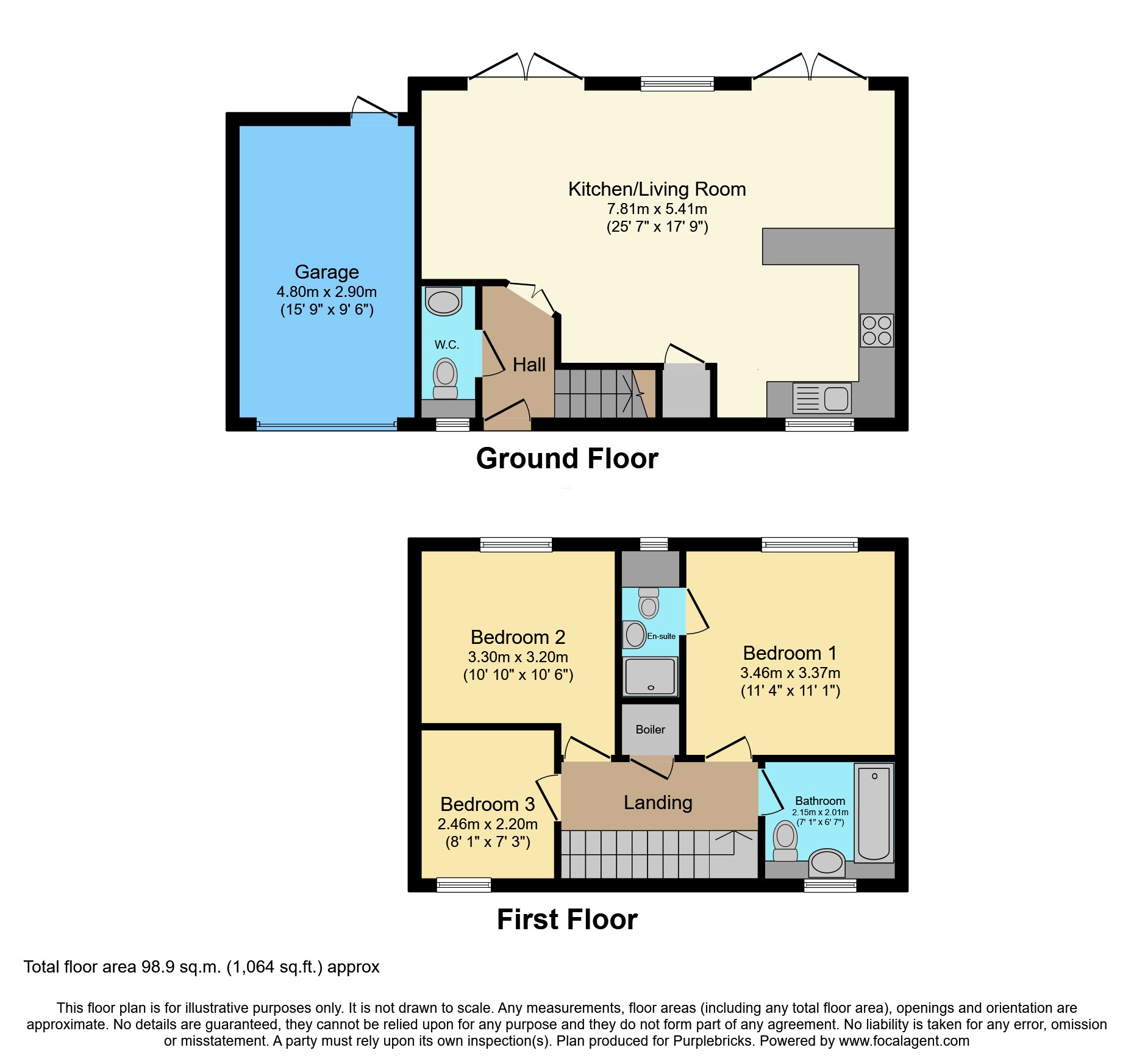 Parkinson Drive, Chelmsford floorplan