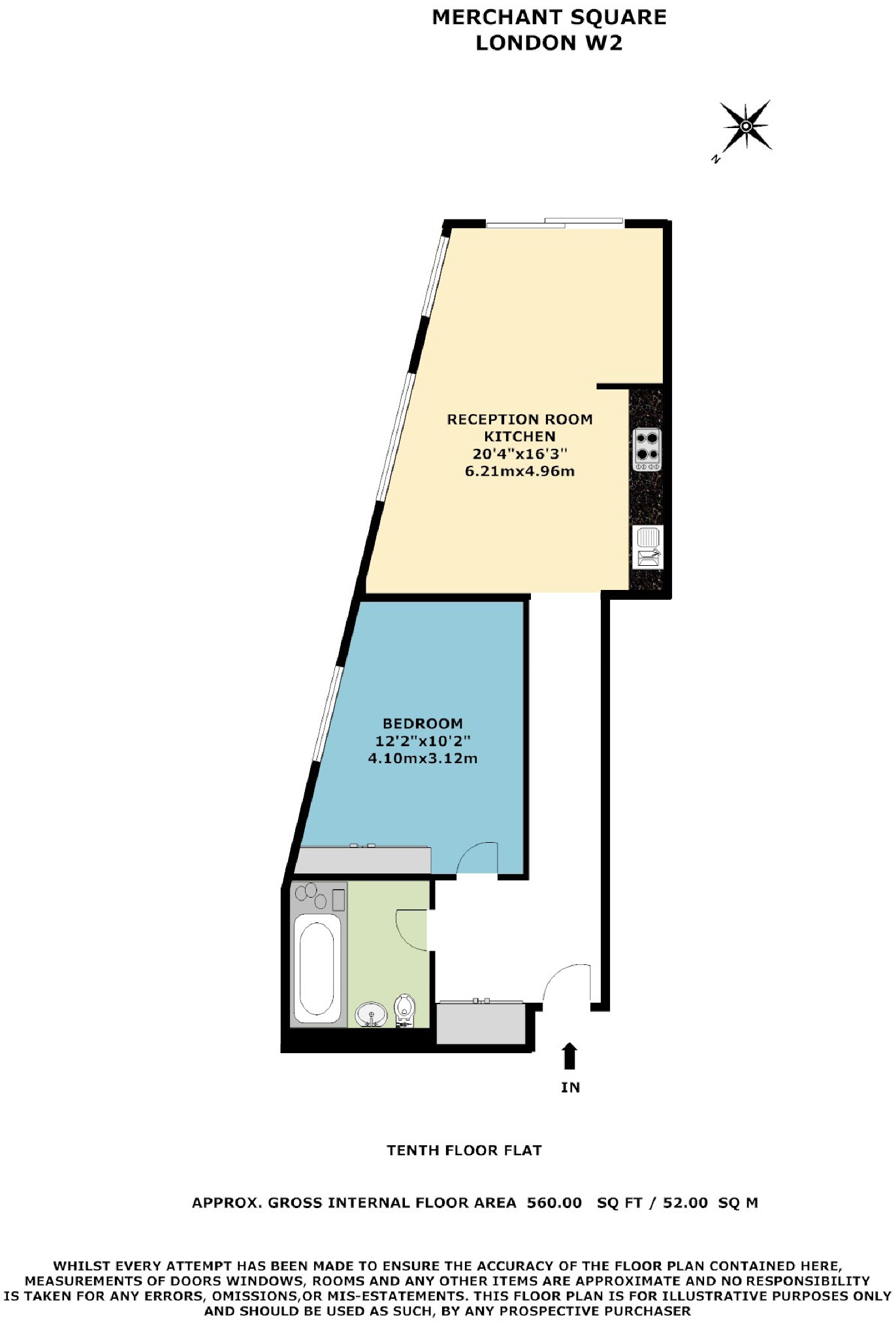 2 Bedrooms Flat to rent in Padfington Basin, Paddington, London W2