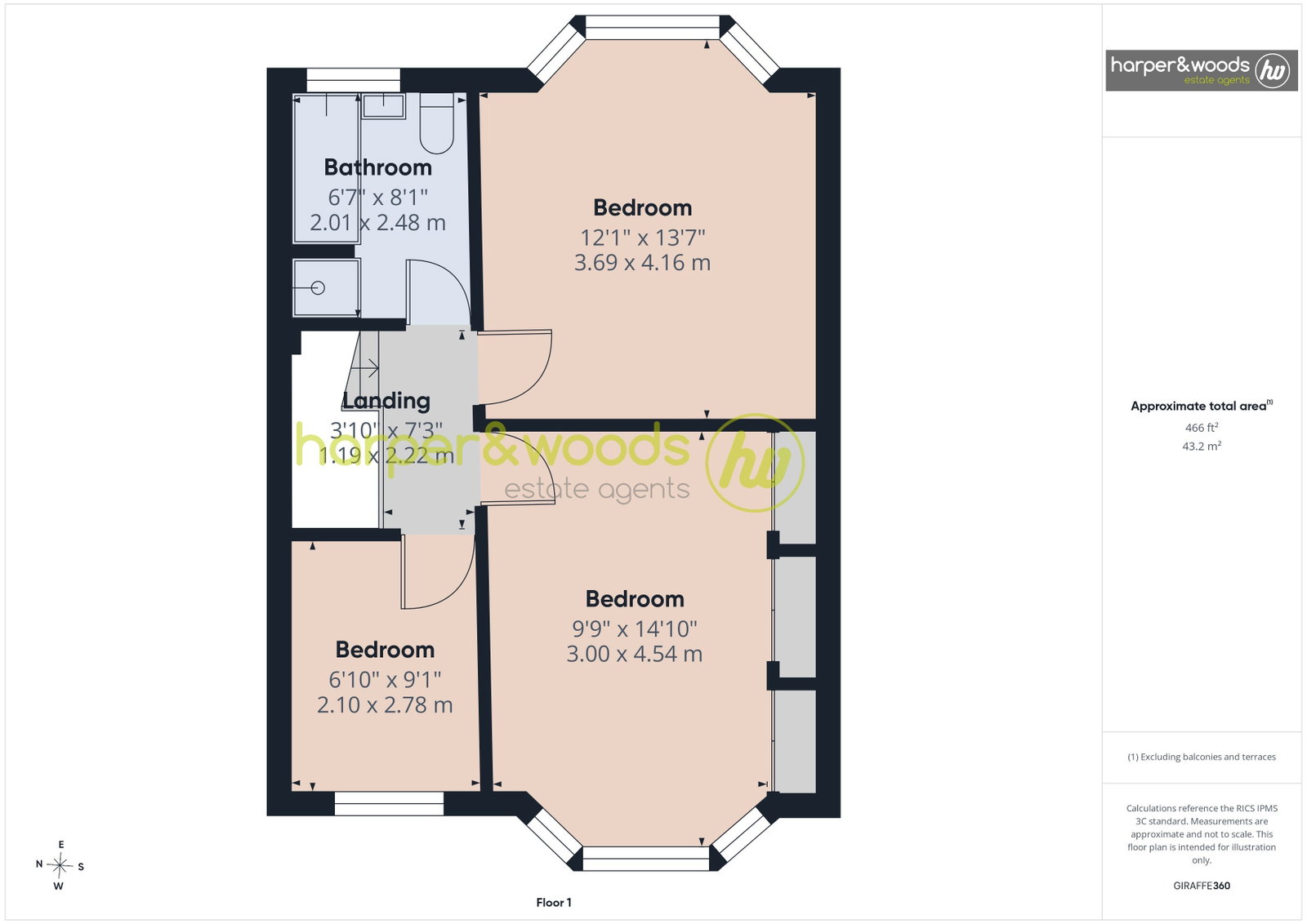 5, Mosslands Drive, Wallasey floorplan