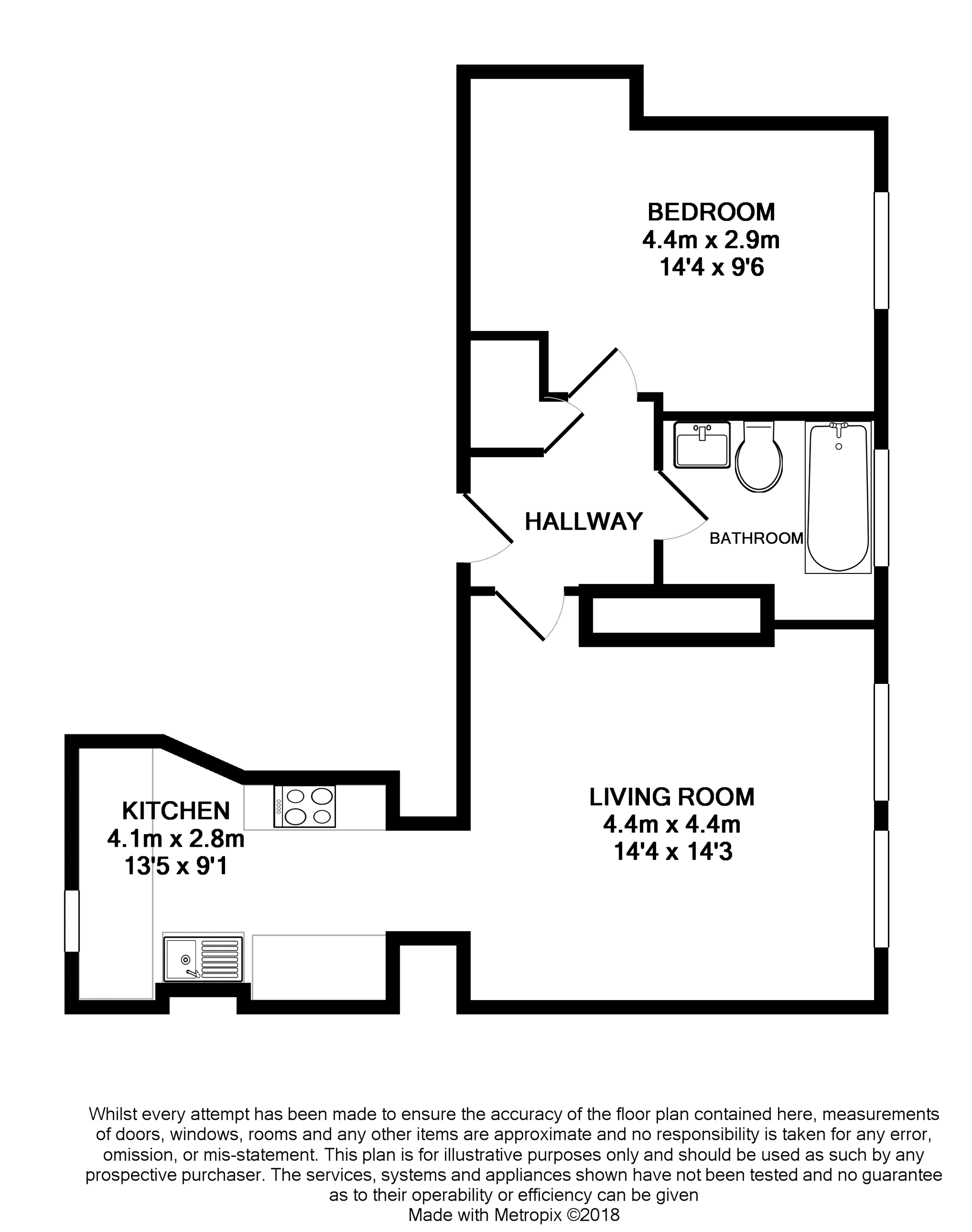 1 Bedrooms Flat to rent in 1A West End Lane, West Hampstead NW6