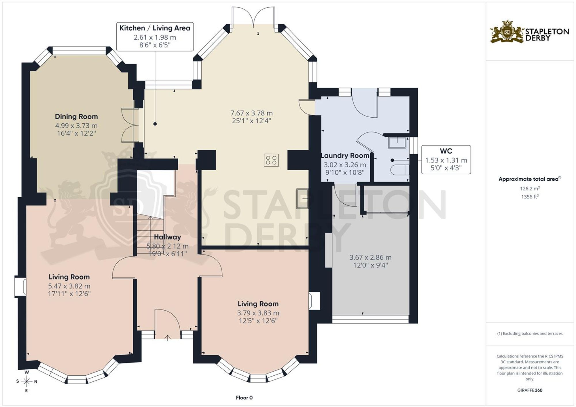 313, Garswood Road, Wigan floorplan