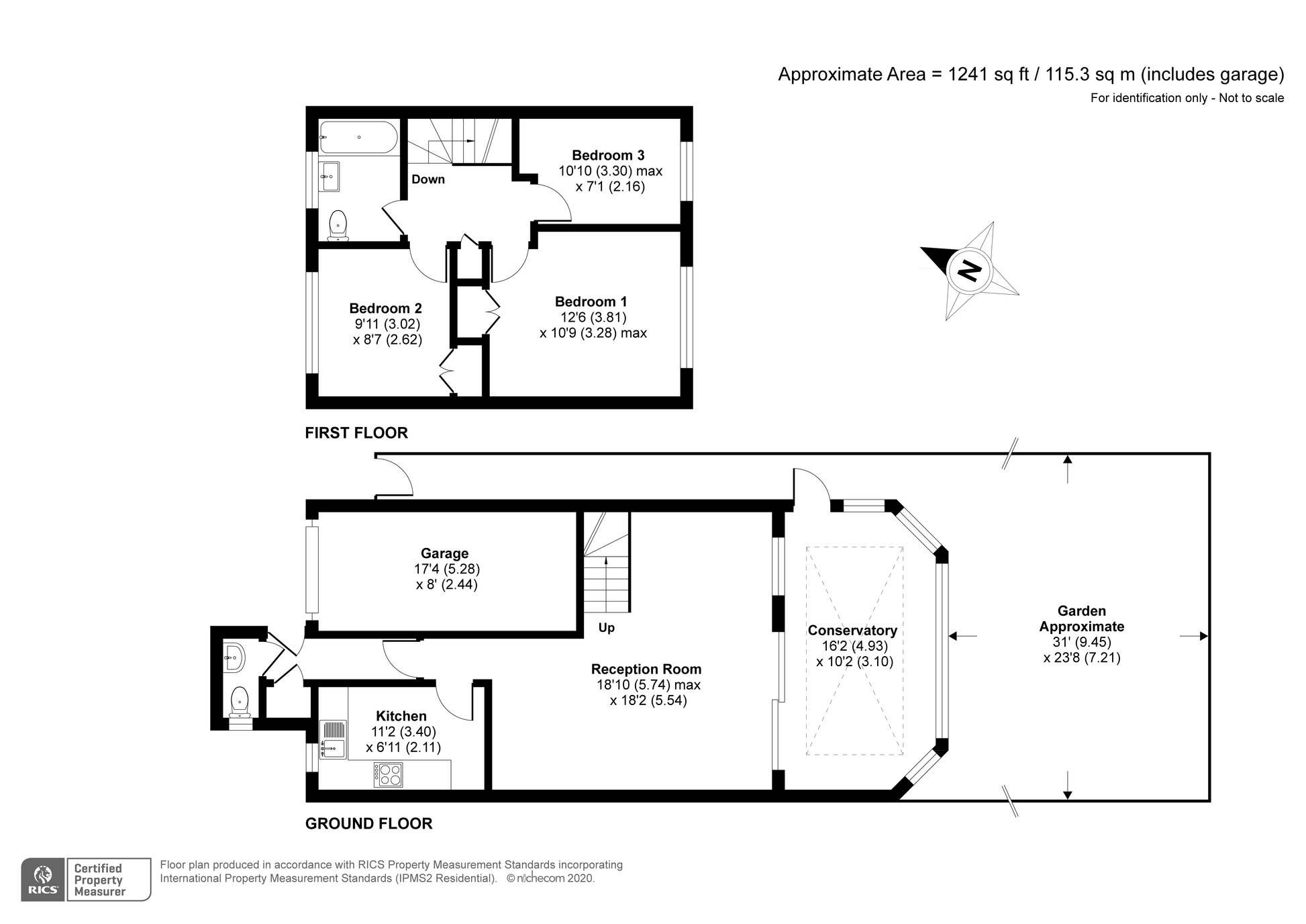 73, Beaulieu Avenue, London floorplan