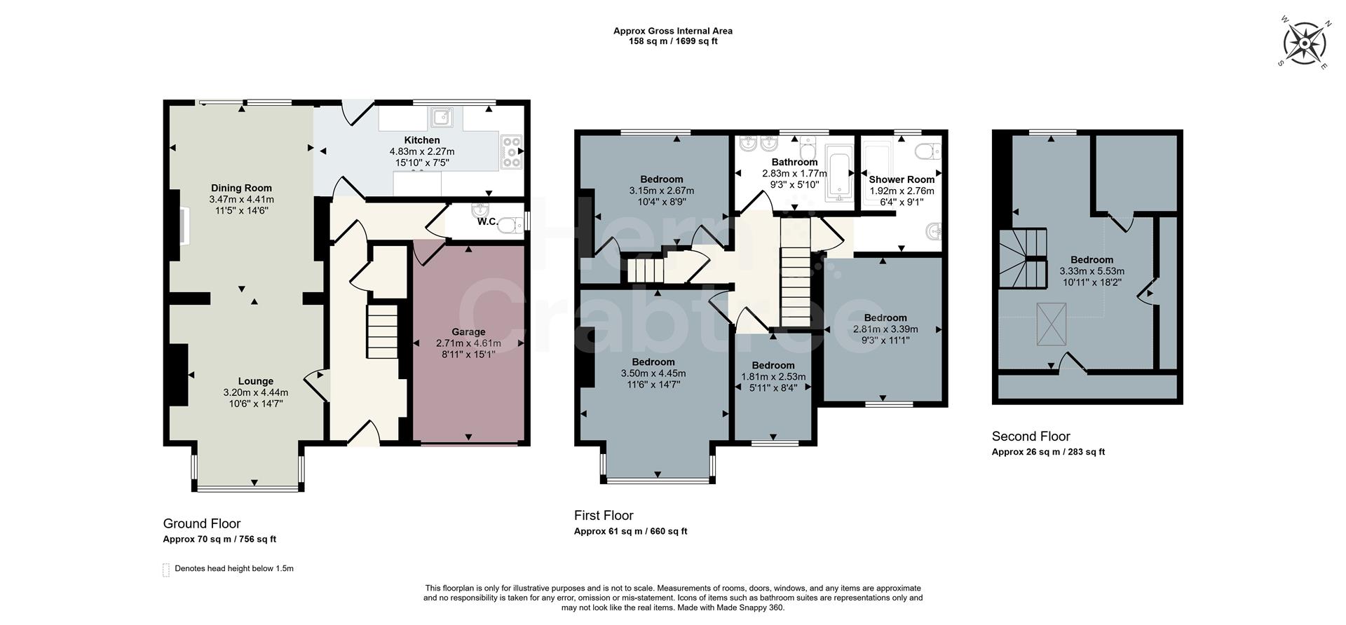 Mitre Place, Cardiff floorplan