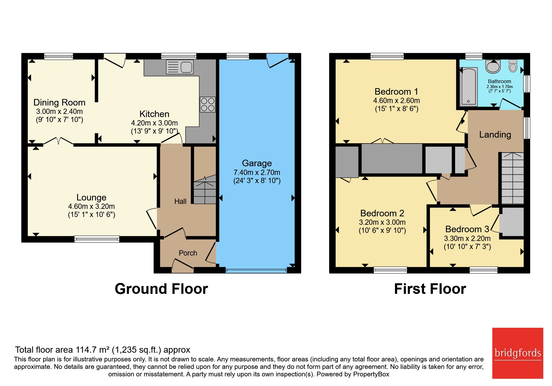 34, Tate Avenue, Durham floorplan