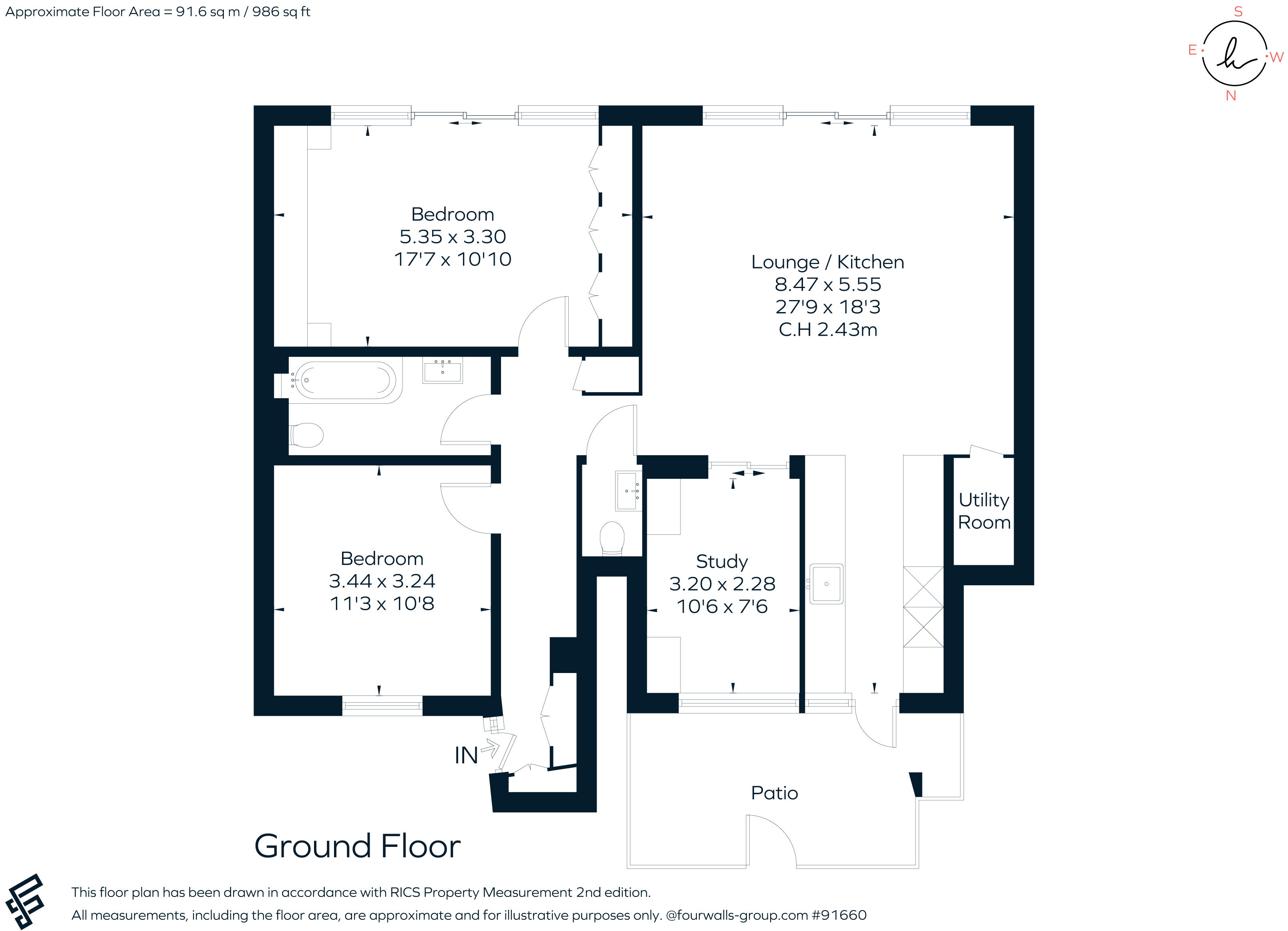 10, Breakspeare, 94 College Road, London floorplan