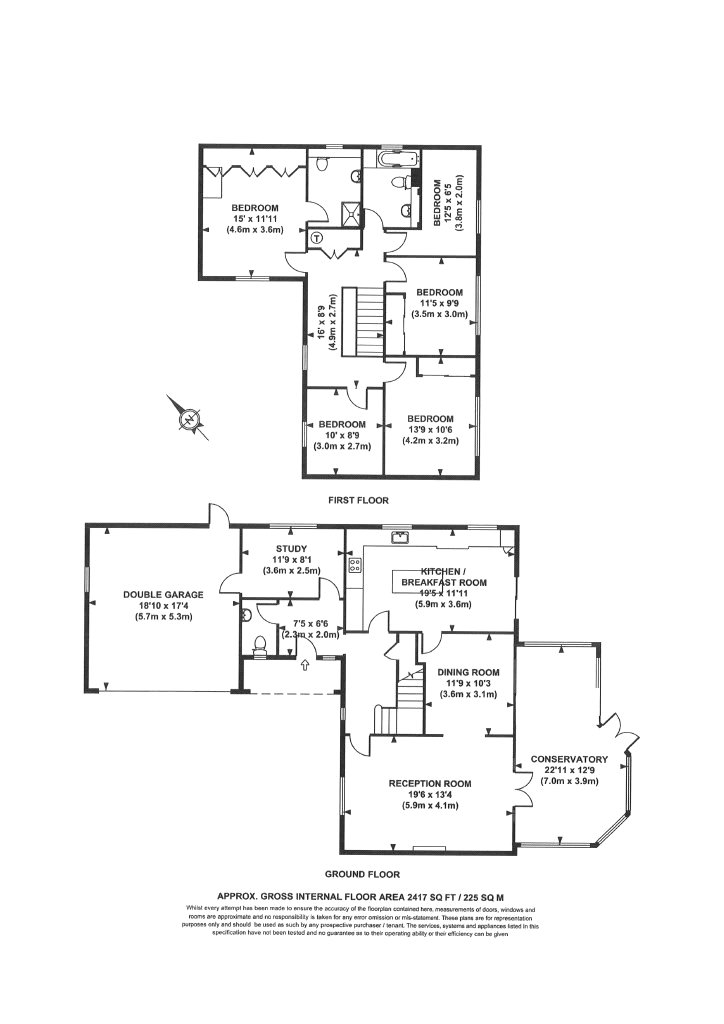 16, Cedar Drive, Surrey floorplan