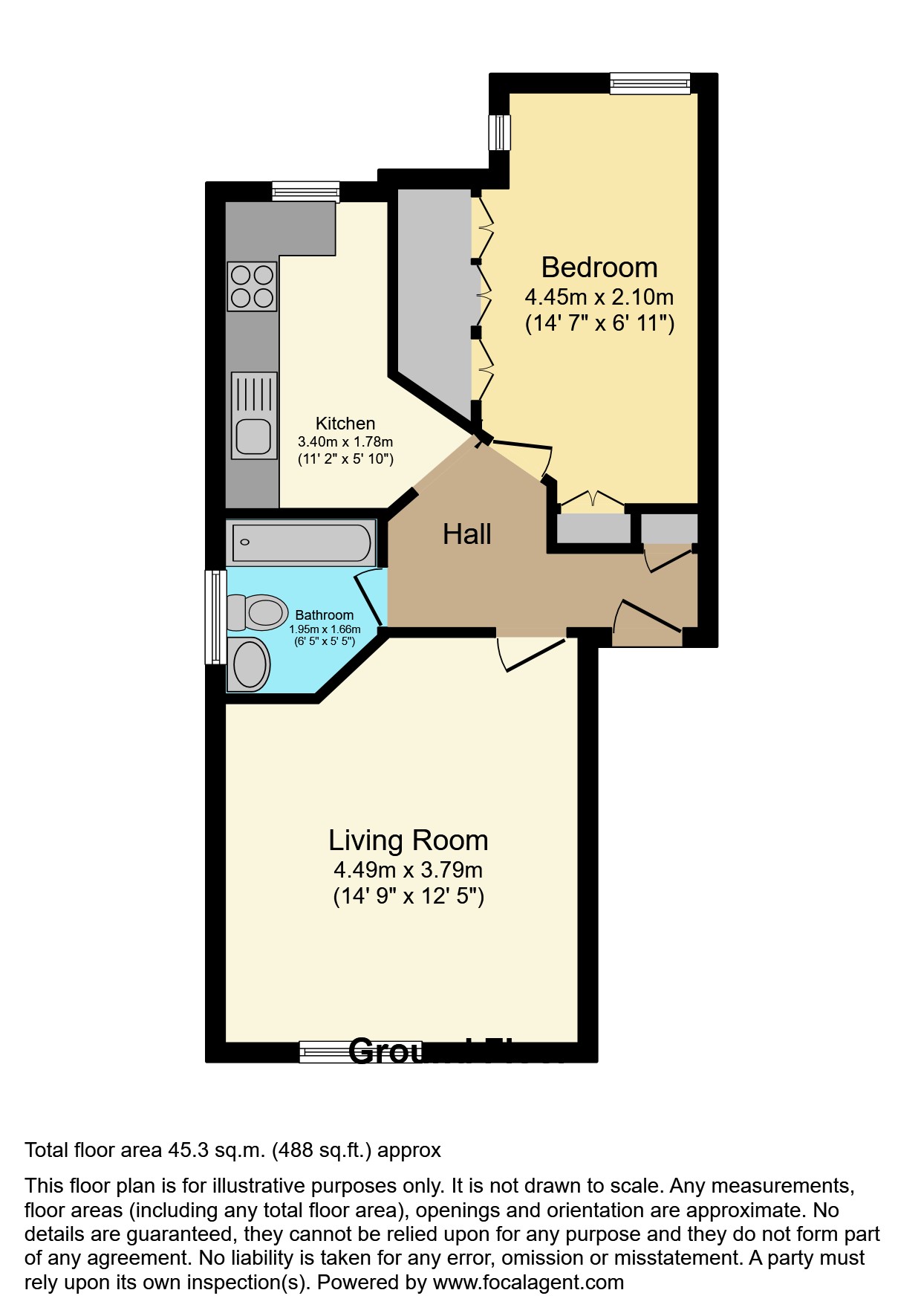 Millers Green Close, Enfield EN2, 1 bedroom flat for sale 58416234
