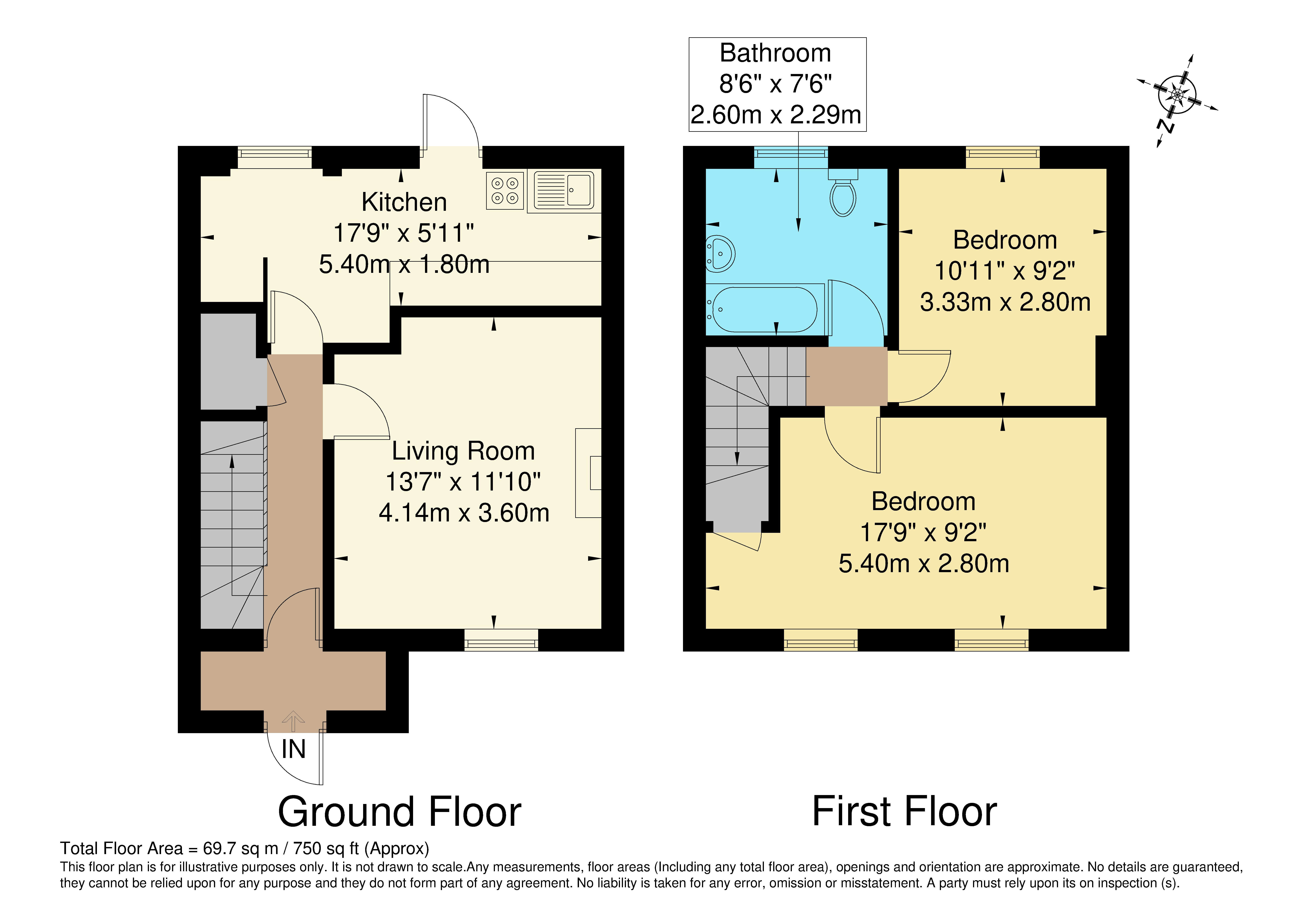 Downham Way, Bromley, BR1 floorplan