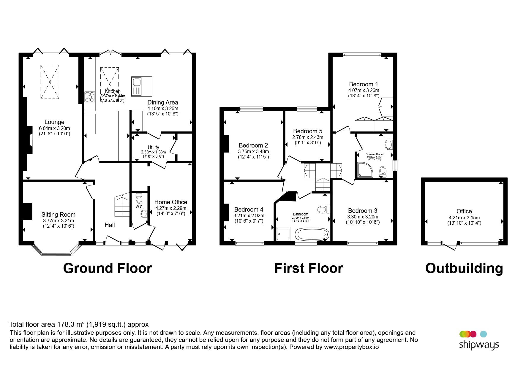 2, Brook Crescent, STOURBRIDGE floorplan