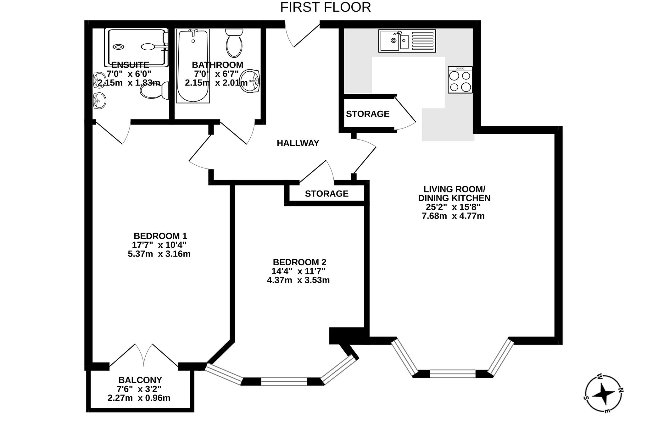 3, Rochester Court, Douglas floorplan