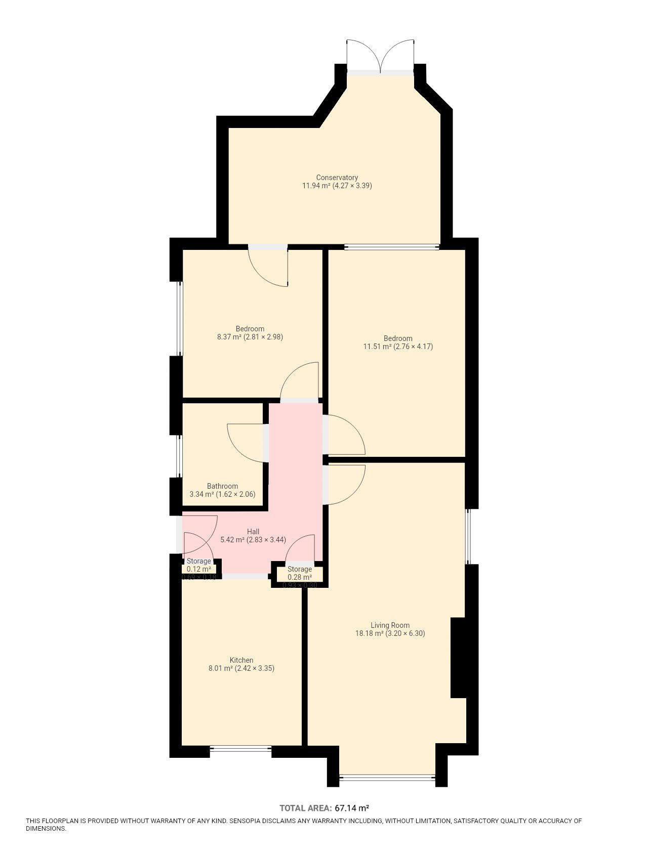 45, Brampton Meadows, Rotherham floorplan