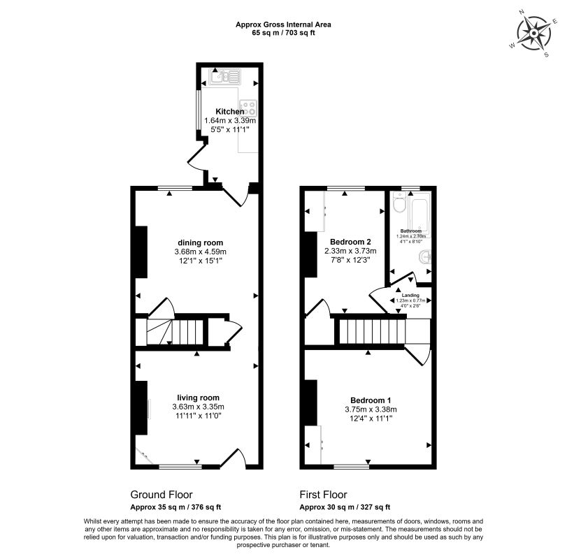 32, Silverdales, Sheffield floorplan