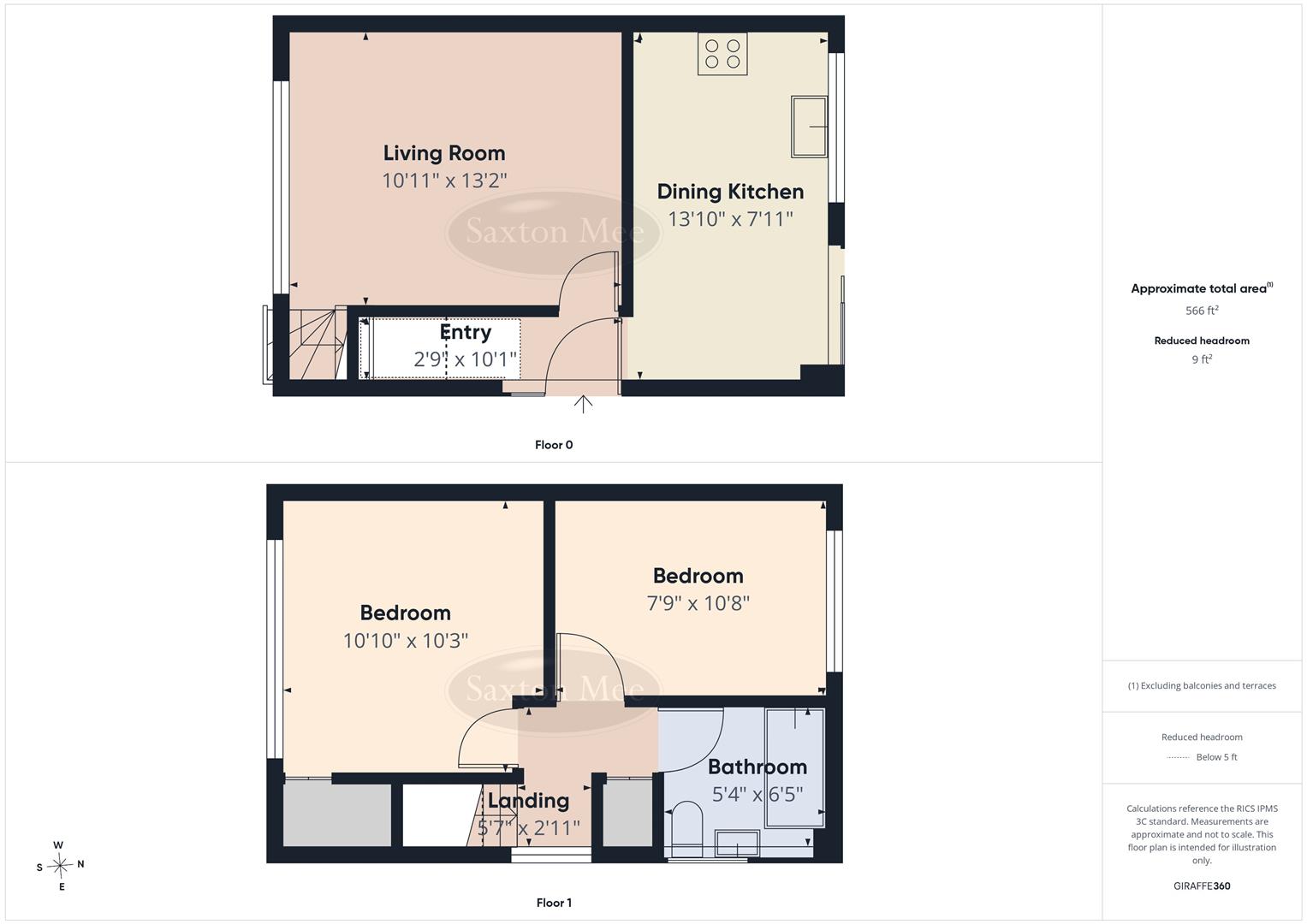 34, Ravensdale Road, Dronfield floorplan
