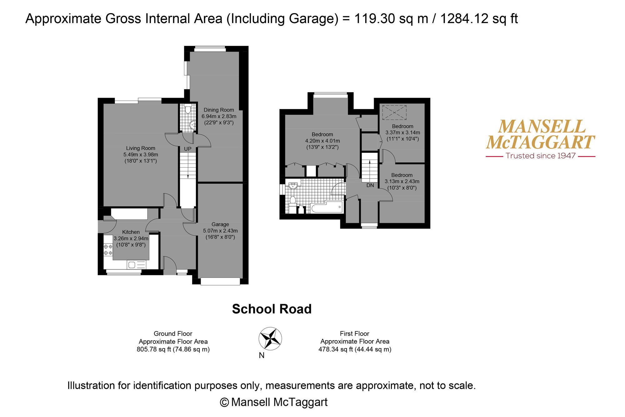 5 School Road, Steyning floorplan