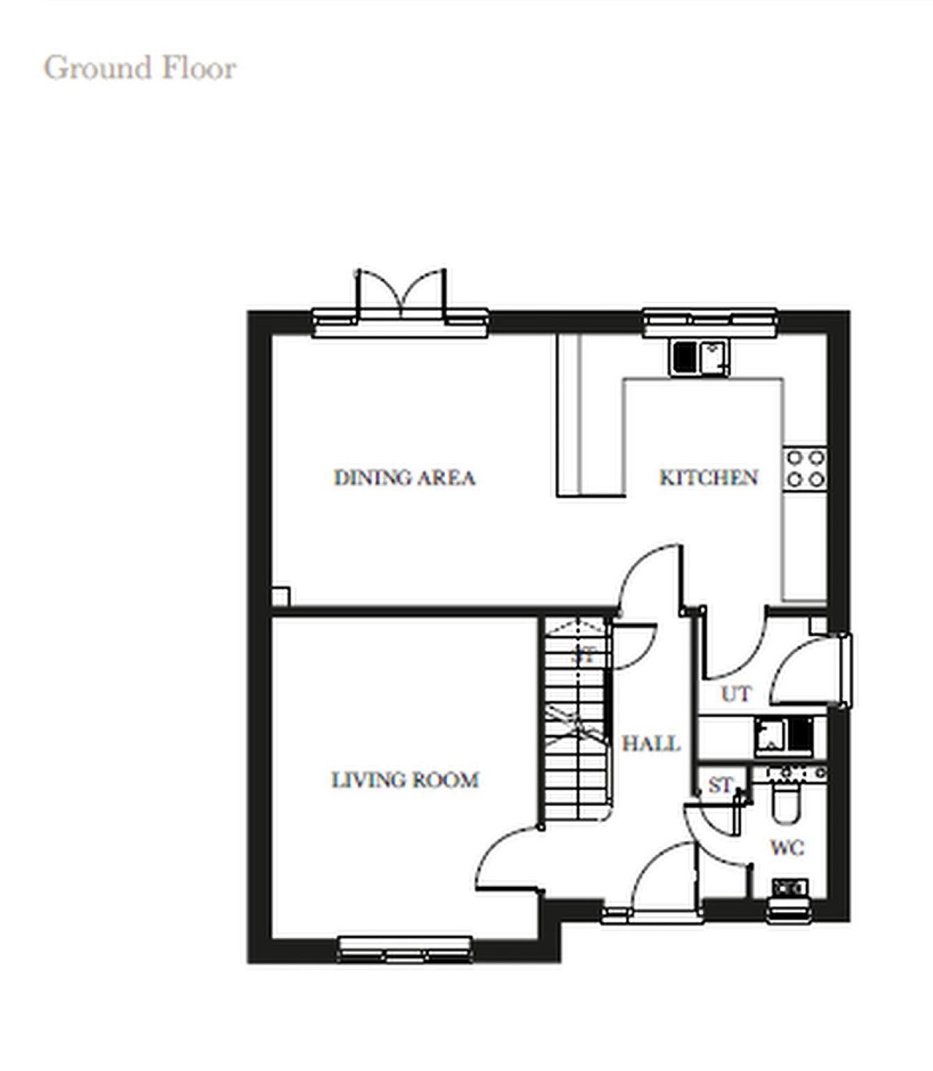 4 Bedrooms Detached house for sale in Plot 2, The York, Nup End Green, Ashleworth, Glos GL19