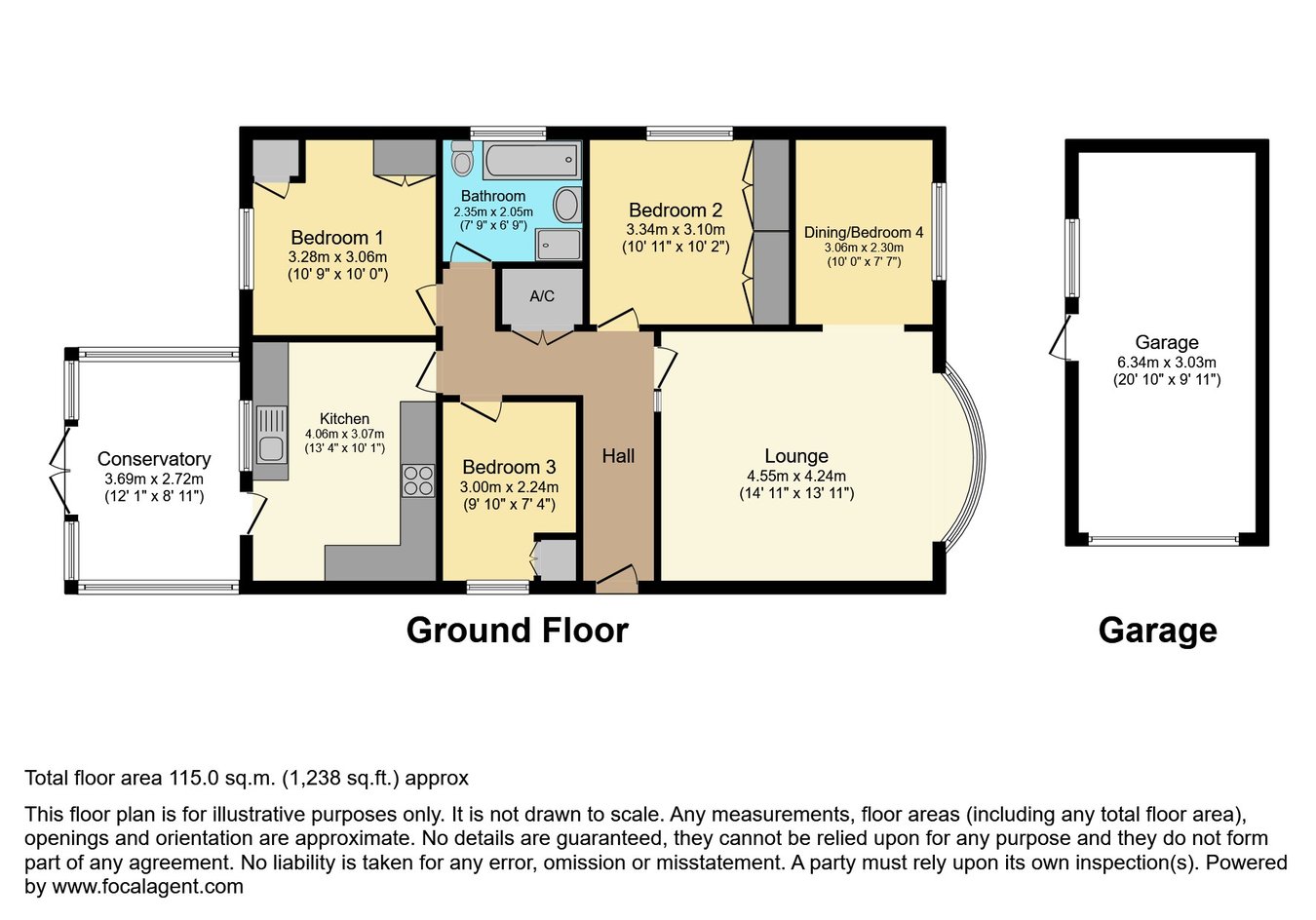 12, West Avenue, Wimborne floorplan