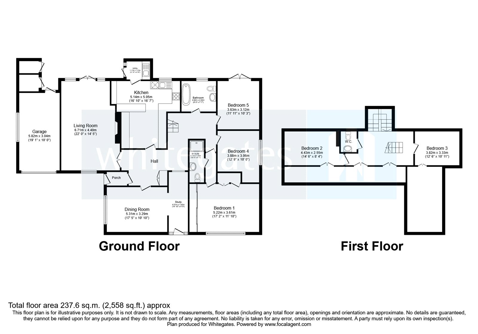 5, Hornby Drive, Cheshire floorplan