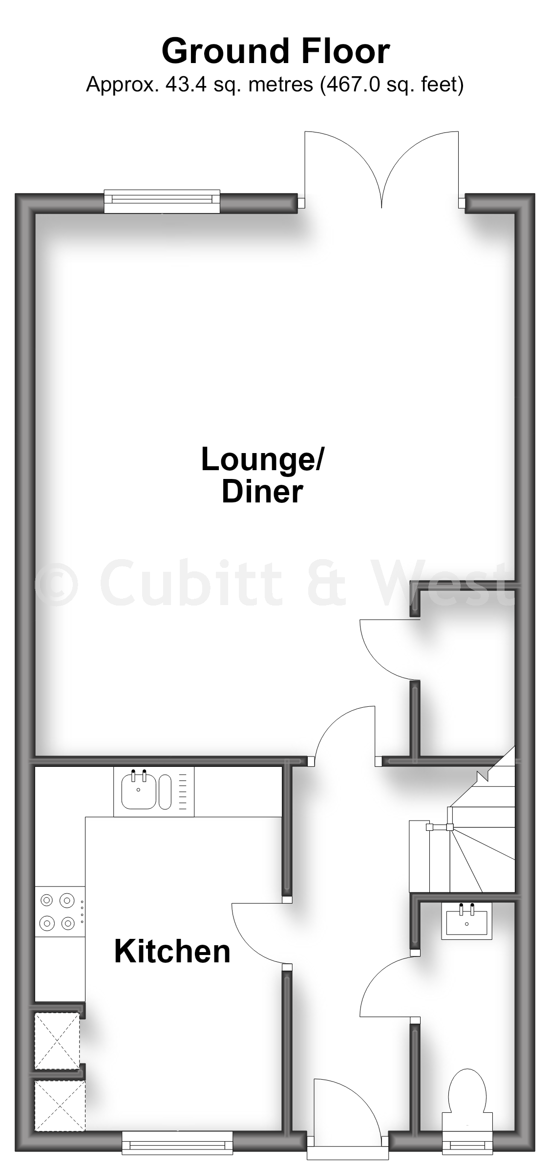 40, Kelmscott Way, Bognor Regis floorplan