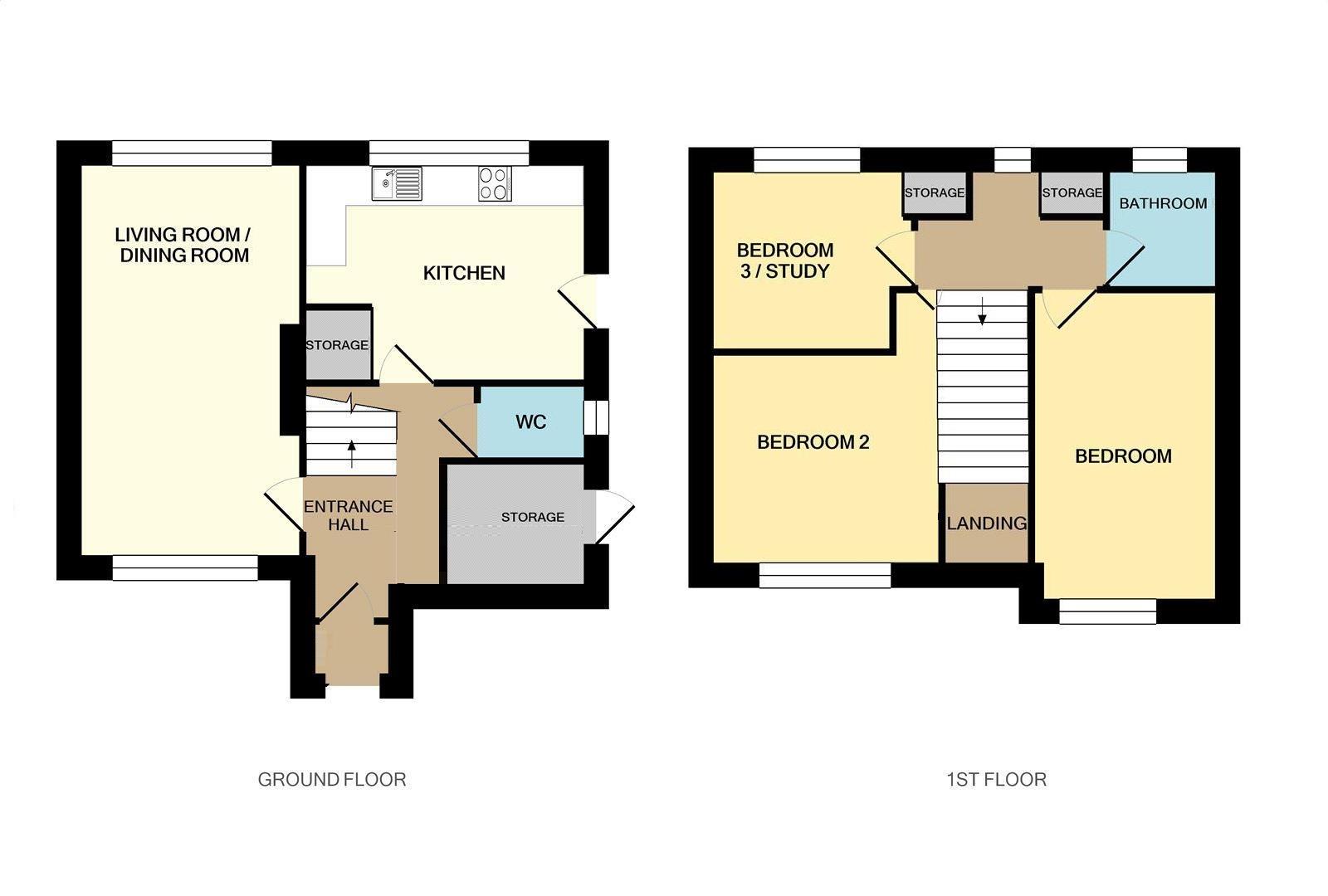 3, Palmerston Close, Poole floorplan