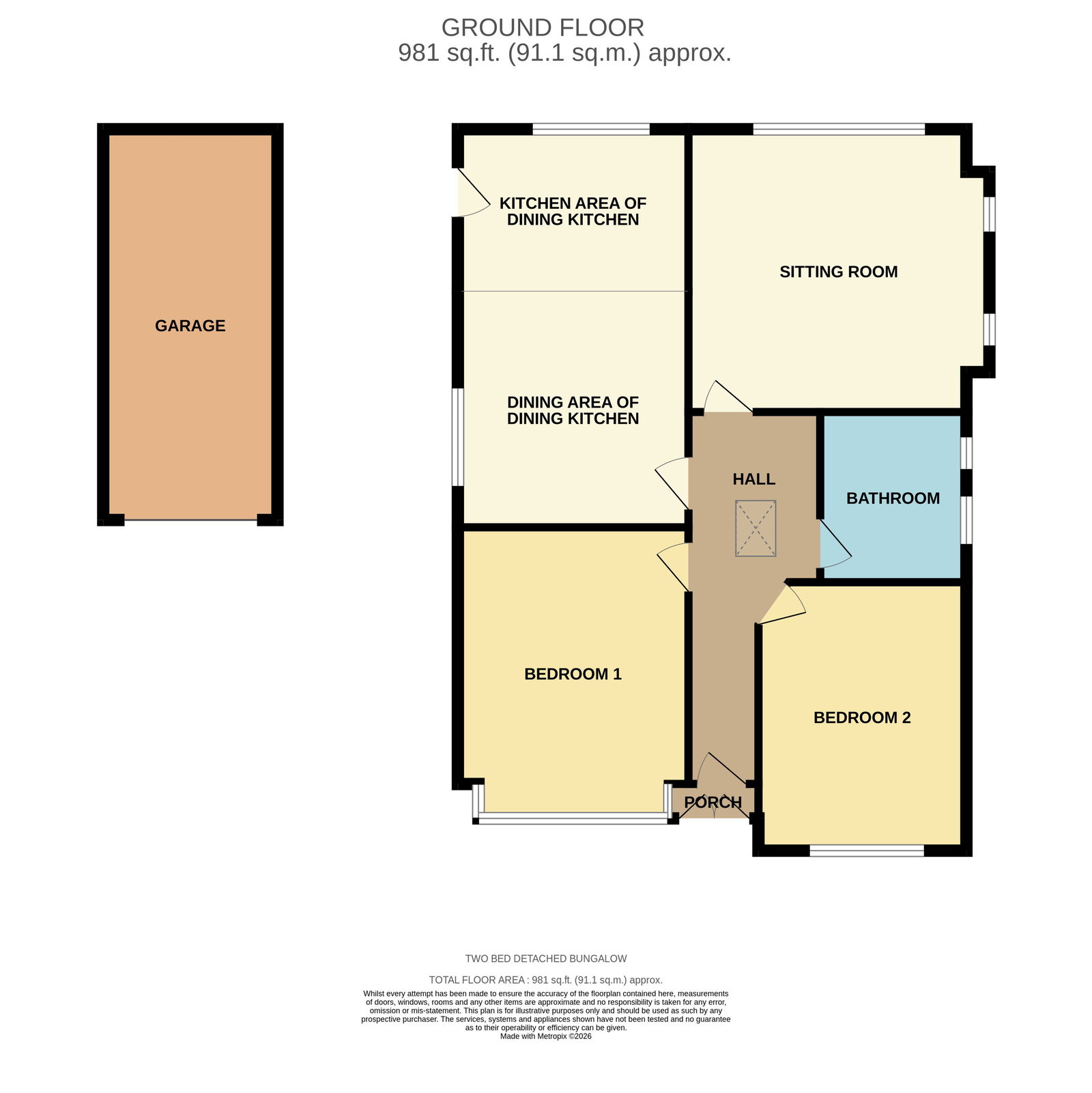 Devonshire Road, Hazel Grove, Stockport SK7 6BX floorplan