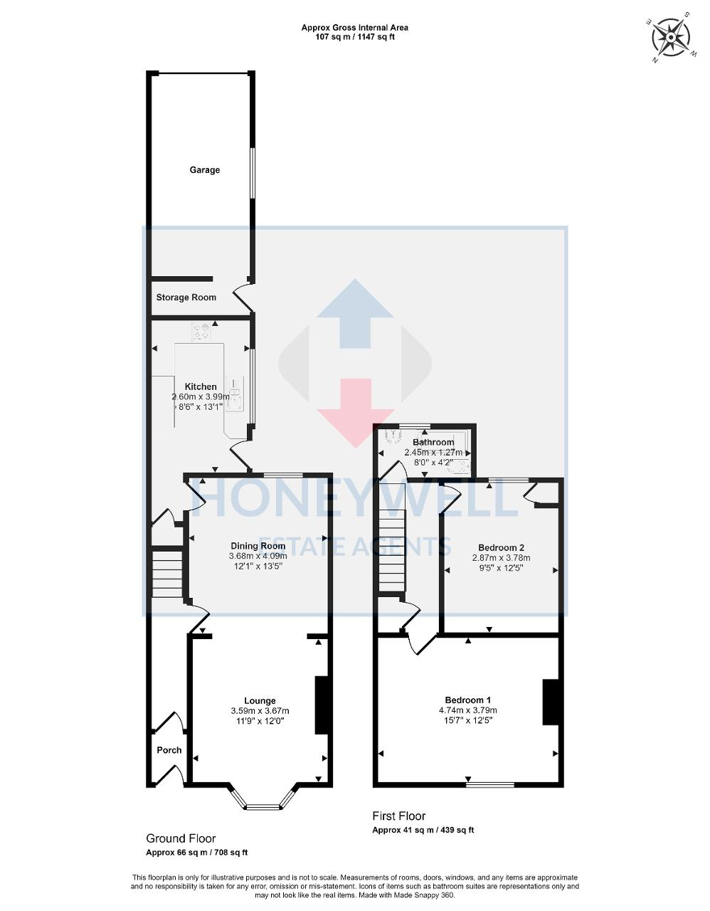 50, Pimlico Road, Clitheroe floorplan