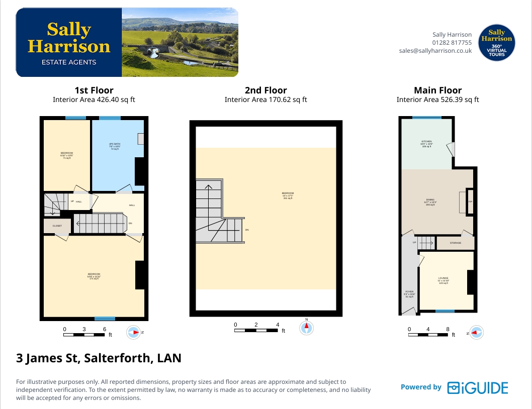 3, James Street, Barnoldswick floorplan