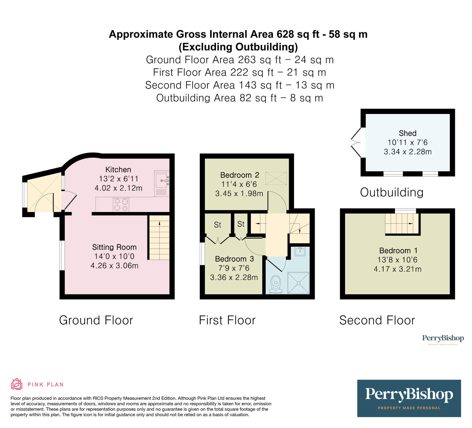 3 The Court,, Northfields Road, Stroud floorplan