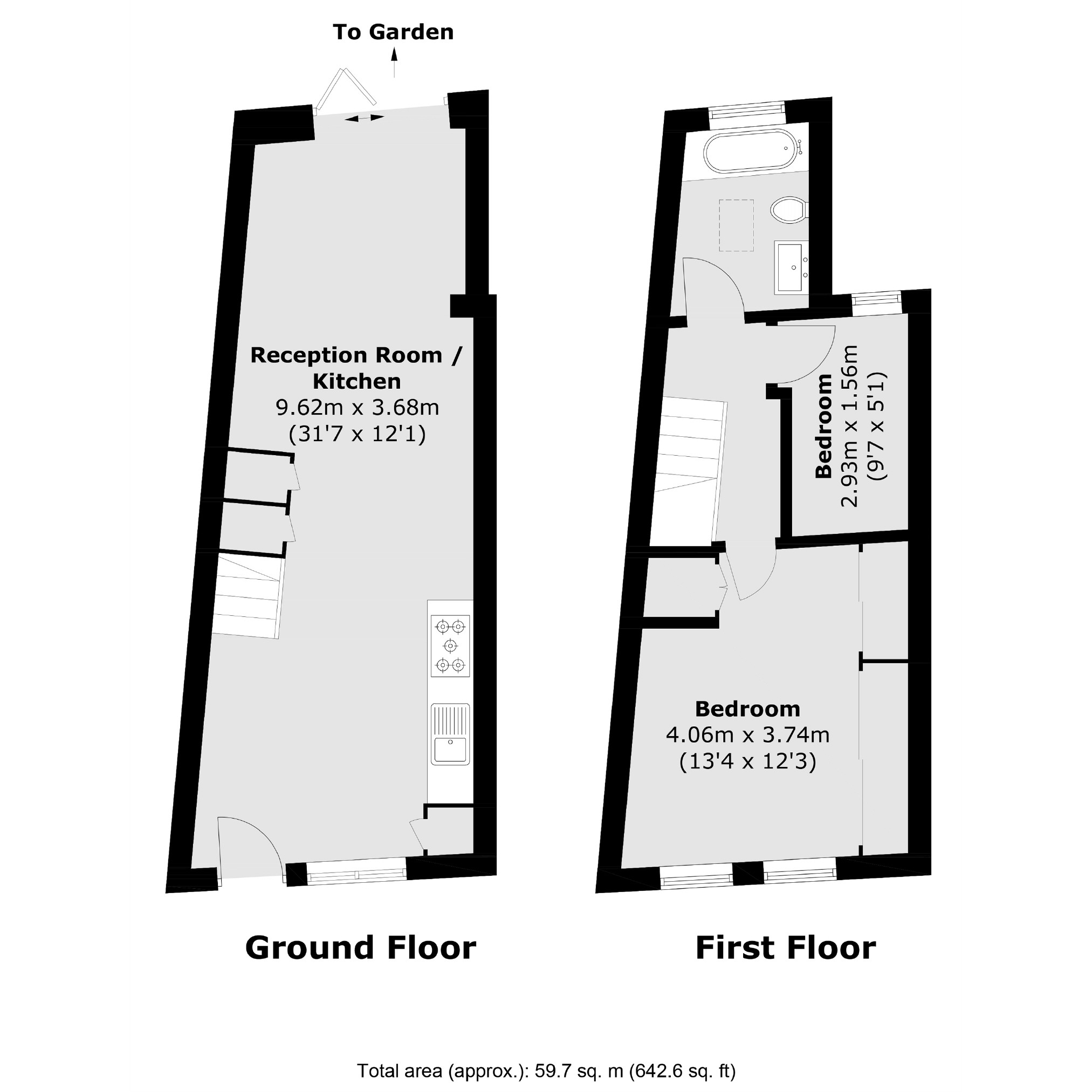 13, Tudor Road, Hampton floorplan