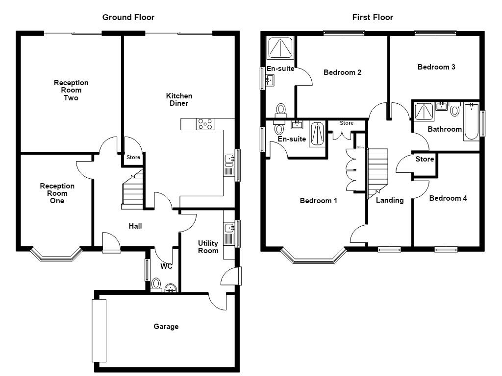 10, Well Lane, Blackburn floorplan