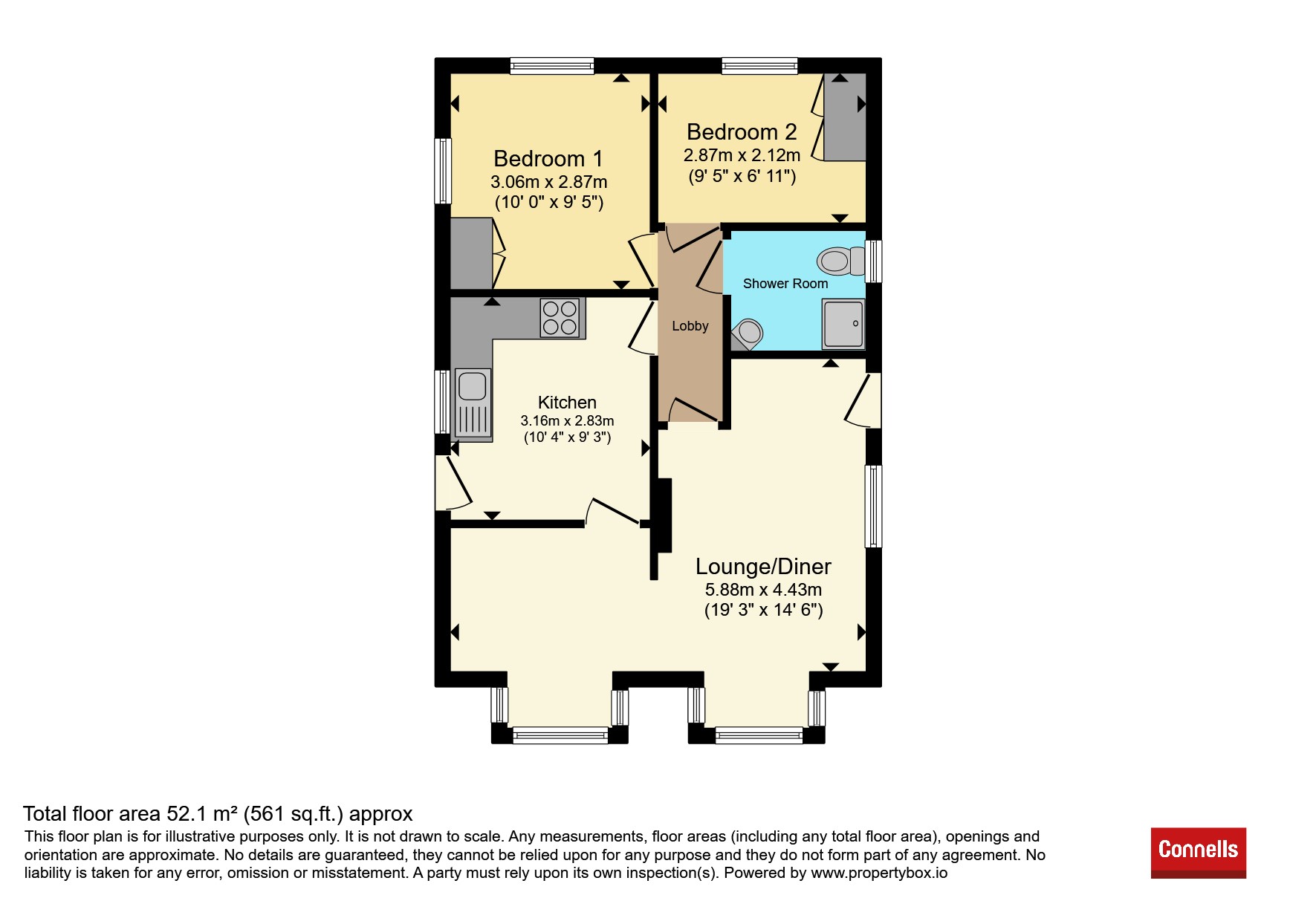 41, Grange Farm Park, Whitehall Road, Colchester floorplan