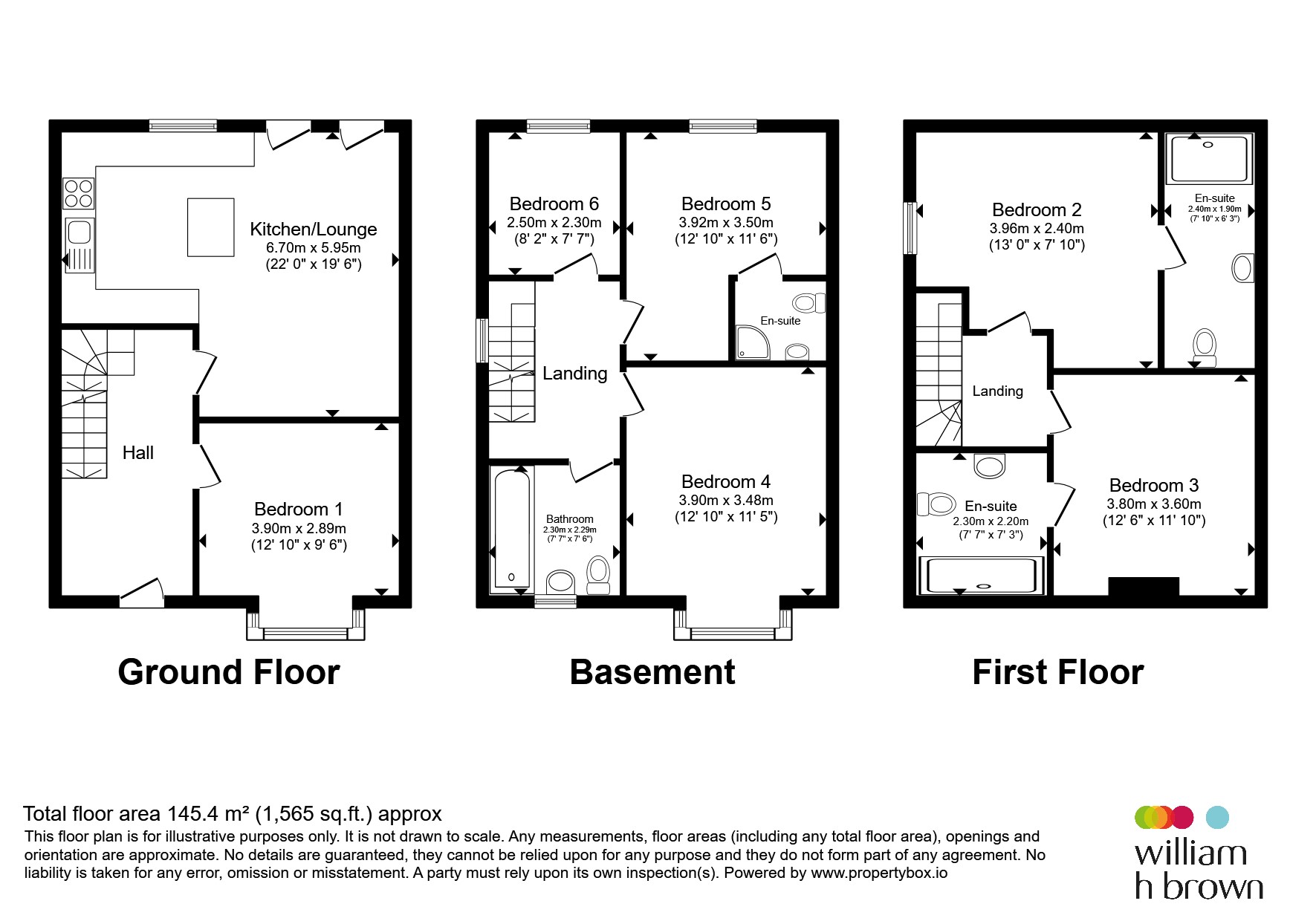22, Springbank Crescent, Leeds floorplan