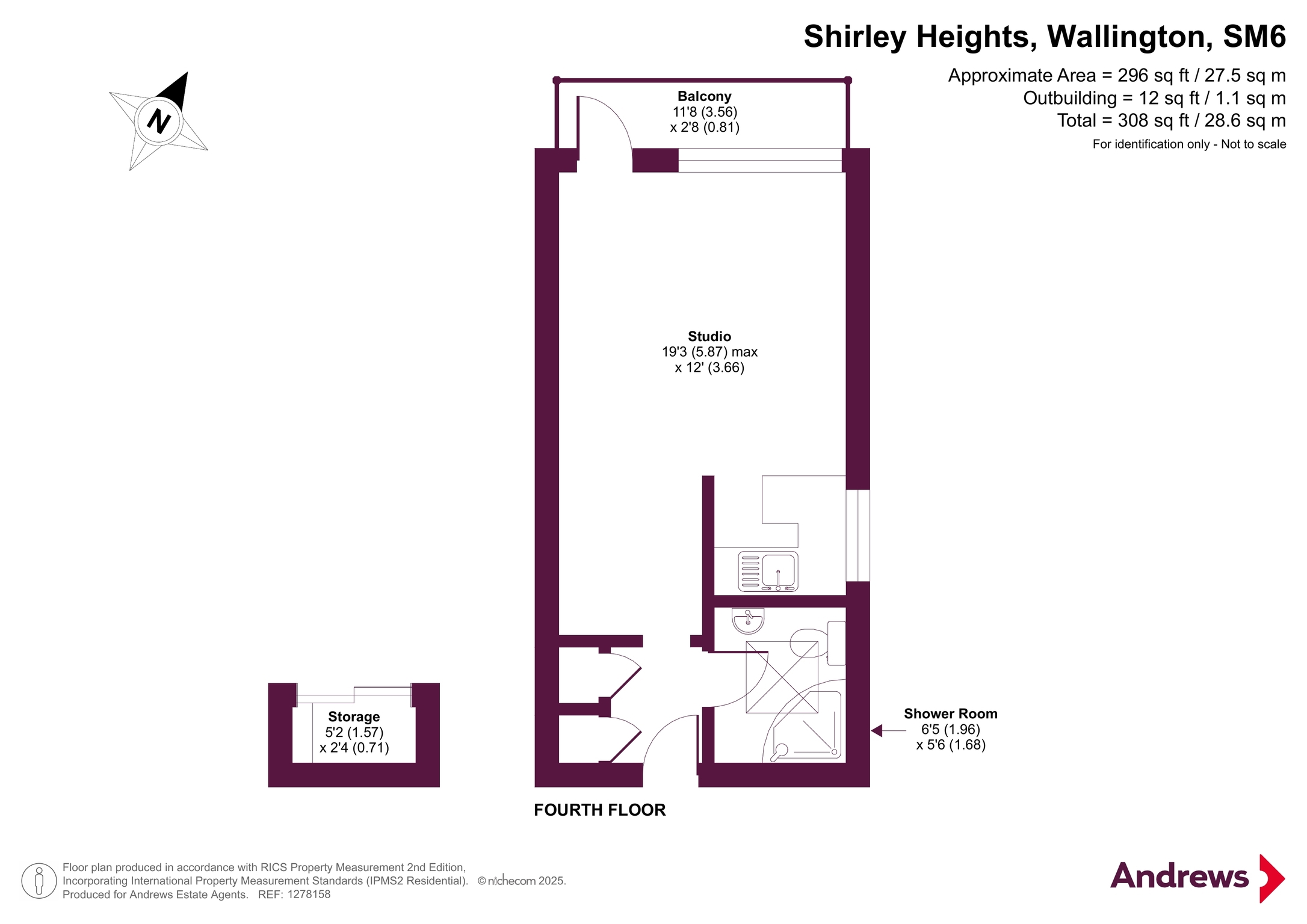 20,, Shirley Heights, Wallington floorplan