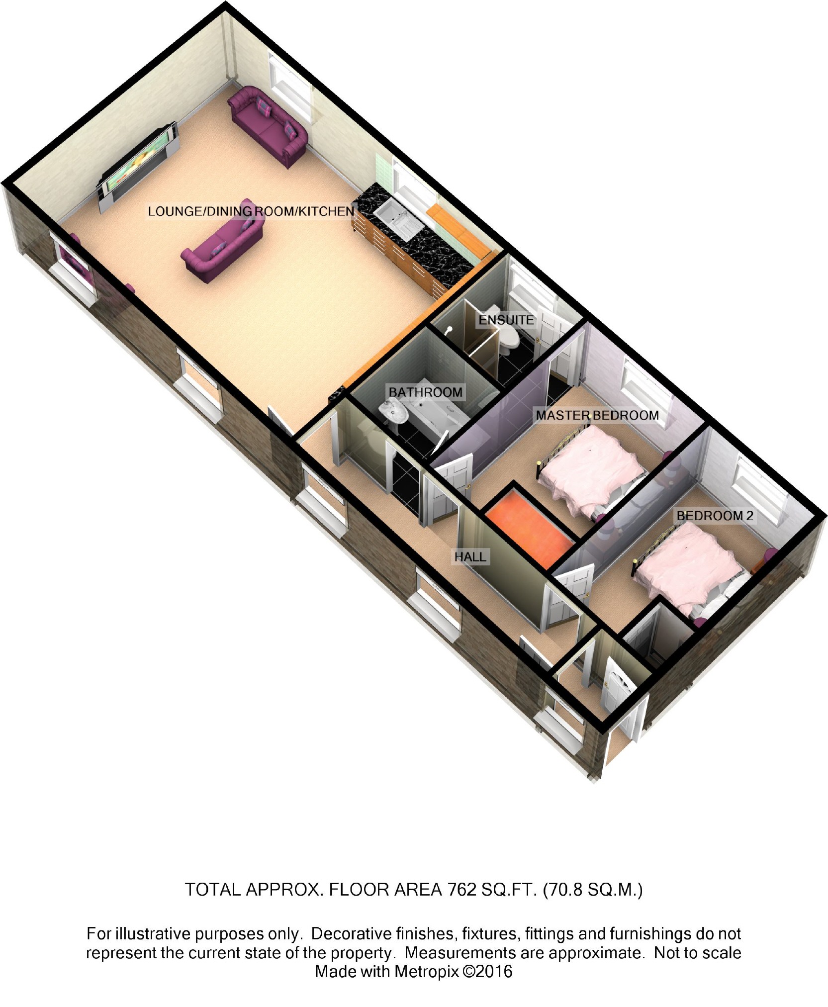 2 Bedrooms Flat to rent in St Georges Court, Semington, Trowbridge, Wiltshire BA14