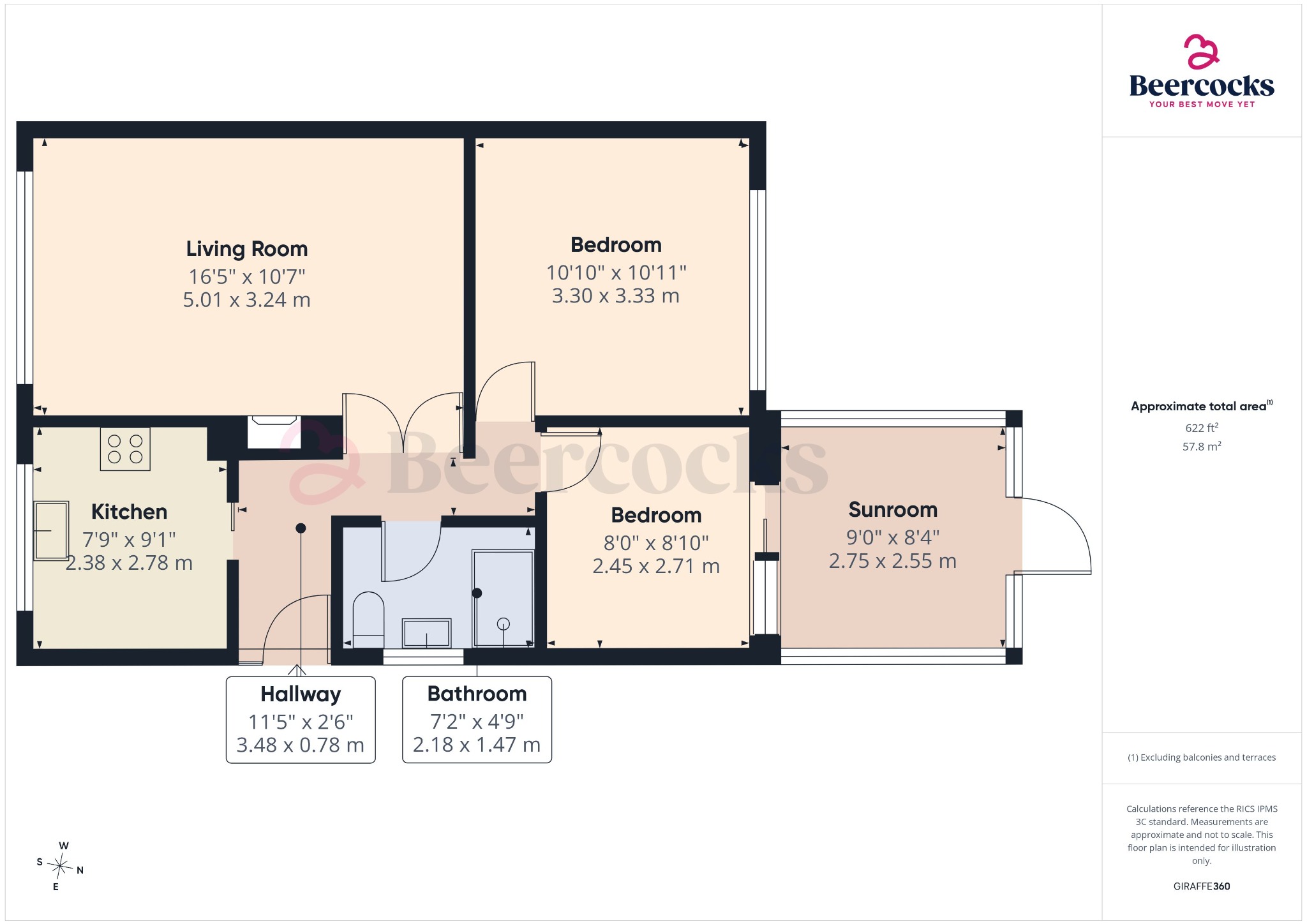 3, Ainslie Road, Hull floorplan