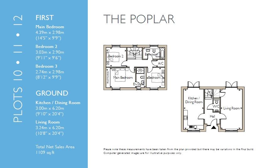 Plot 11, White Horse Valley, Danesmead Drive, Bratton floorplan