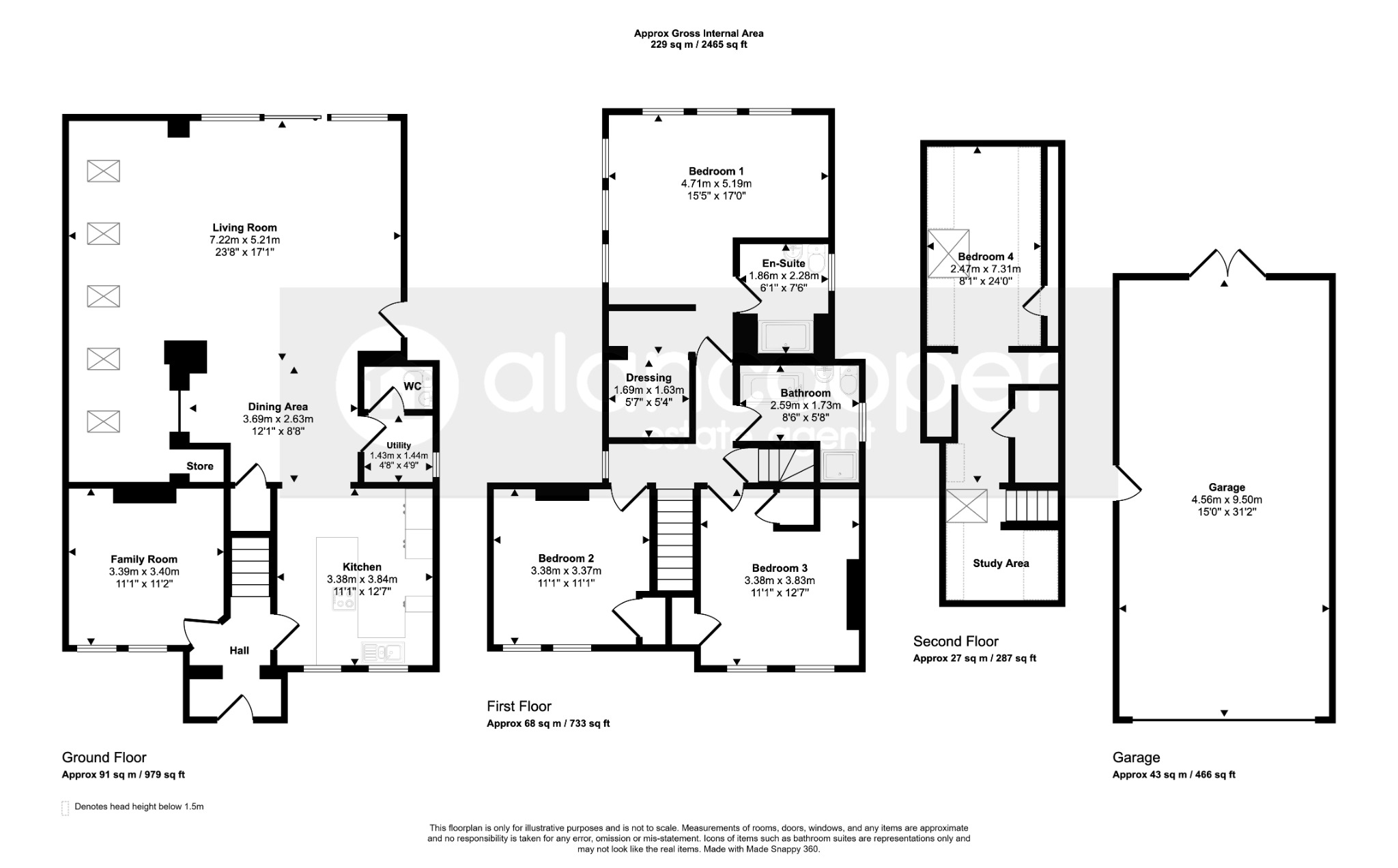 Hennessy House, Cemetery Lane, NUNEATON floorplan