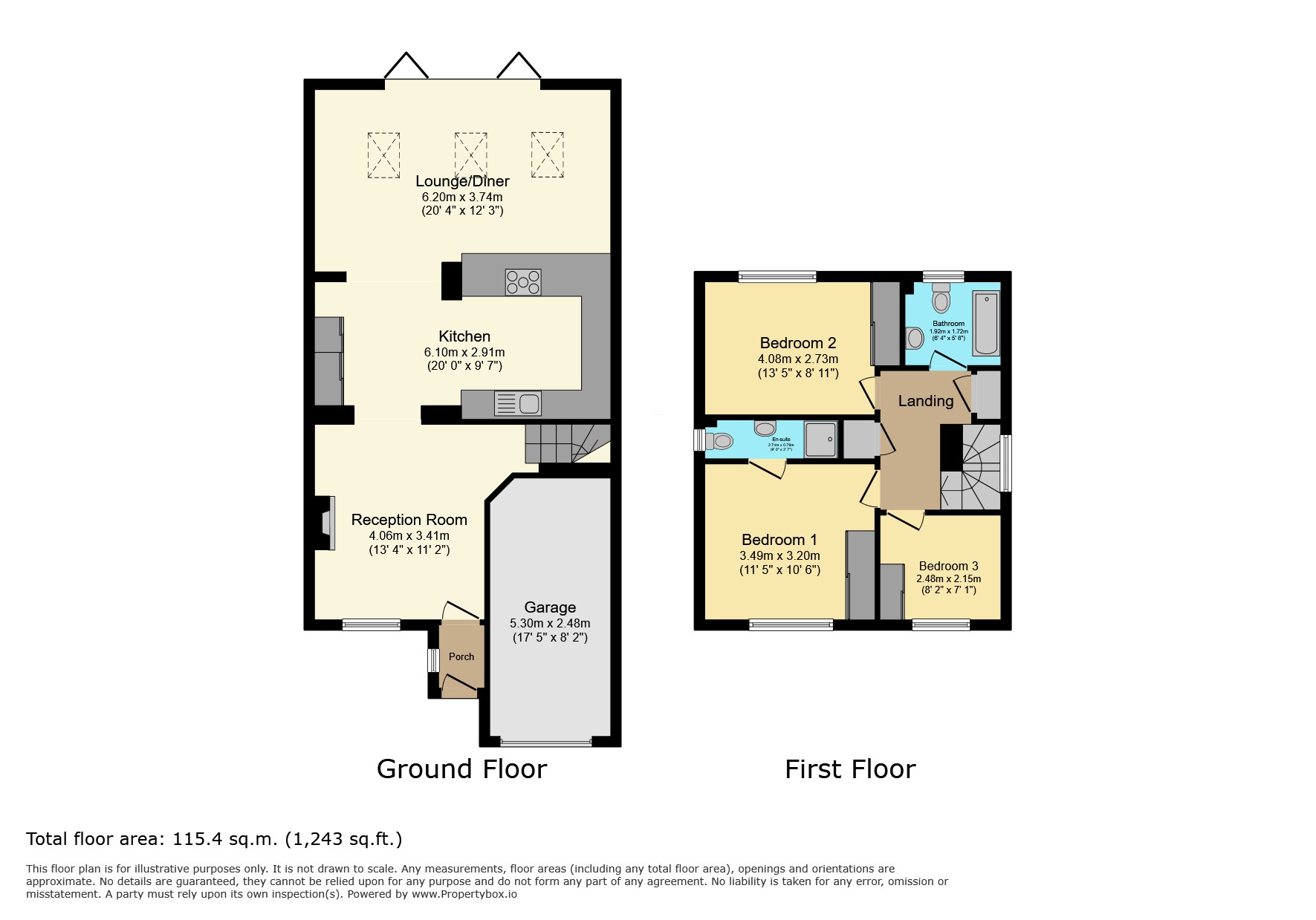 5 Geary Close, Leicester floorplan