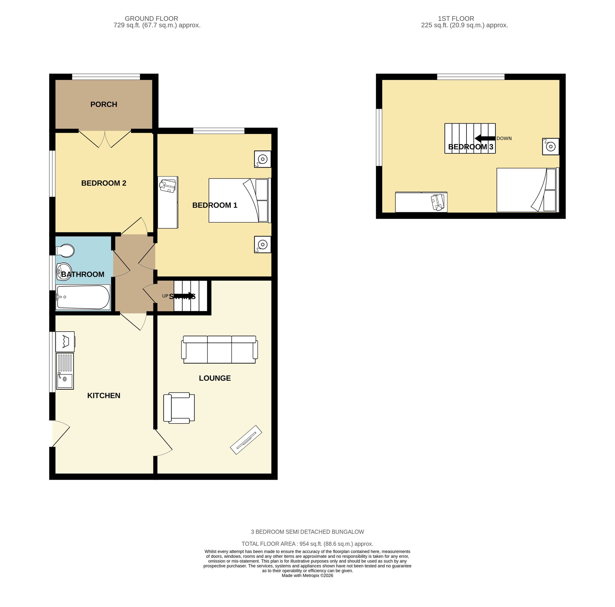 30 Manor Park, Mirfield floorplan