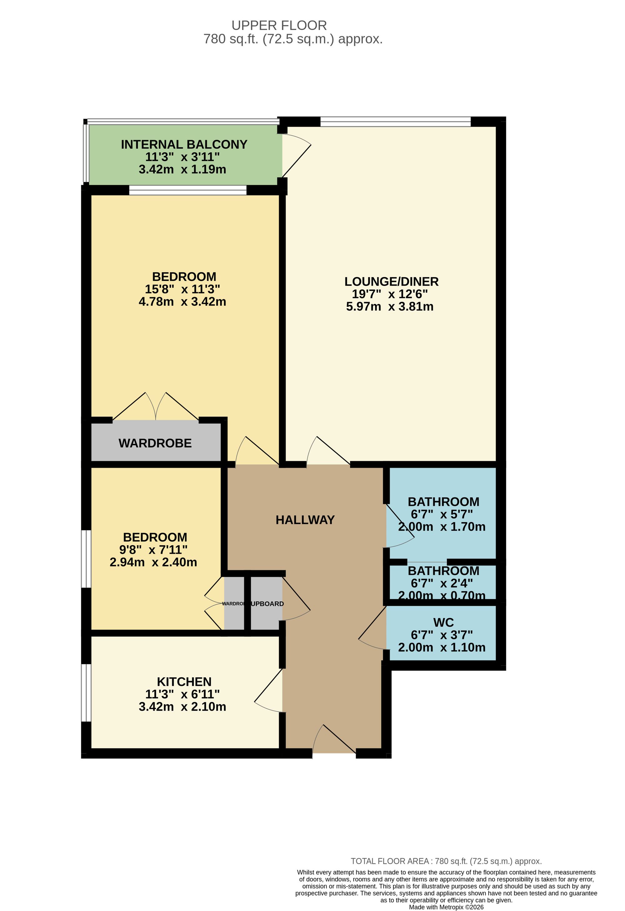 Colman Court, Manor Road, Bournemouth floorplan