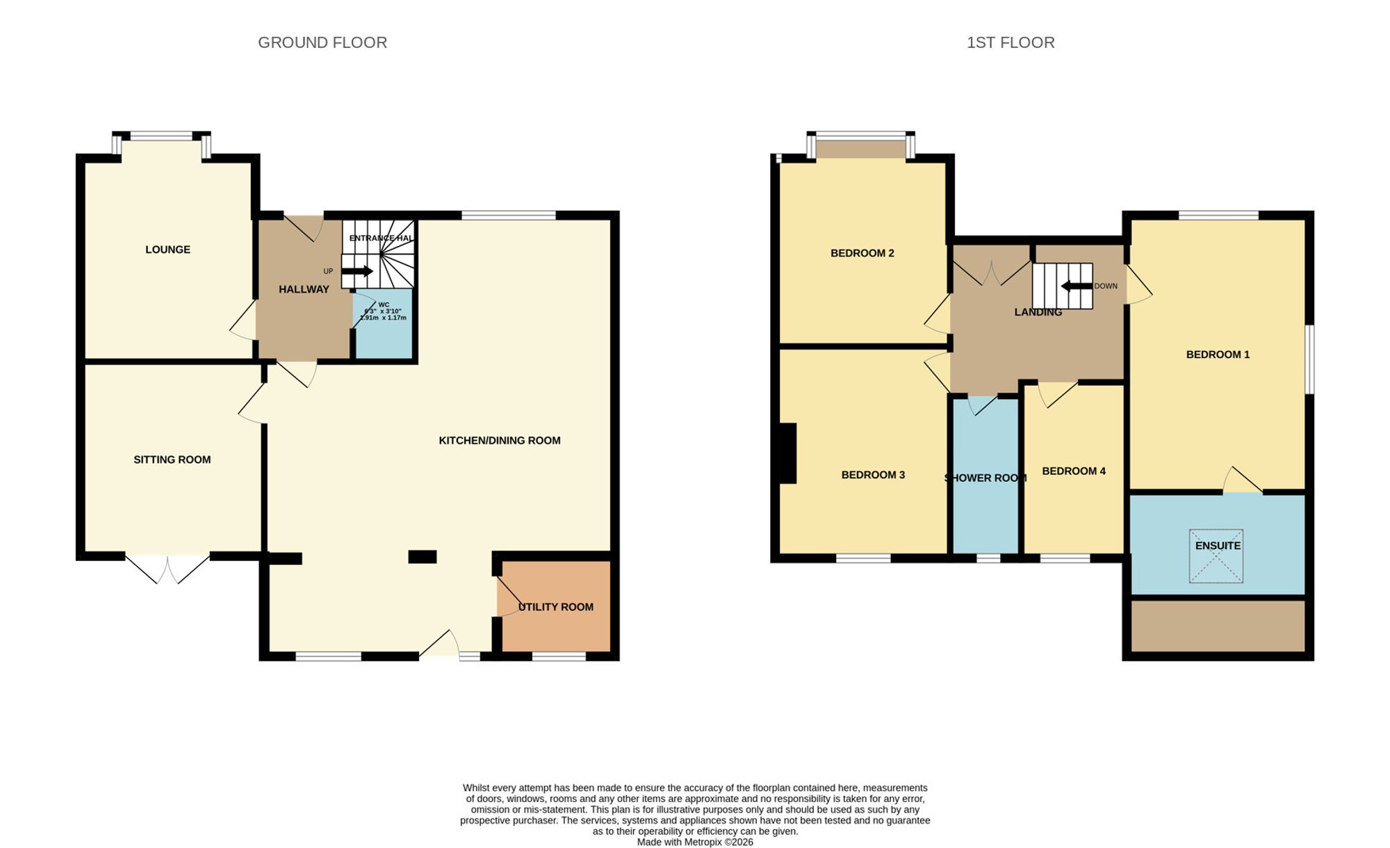 26 Kenilworth Avenue, Gloucester floorplan
